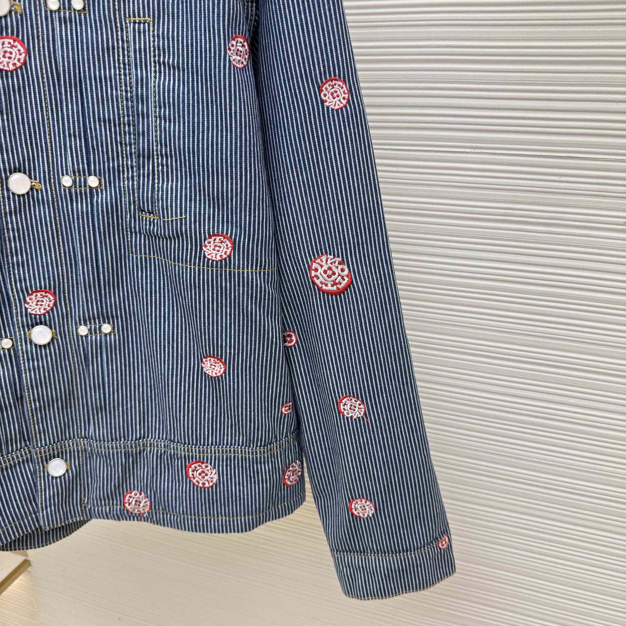 Louis Vuitton Embellished Workwear Jacket   1AILMB - DopestKickz