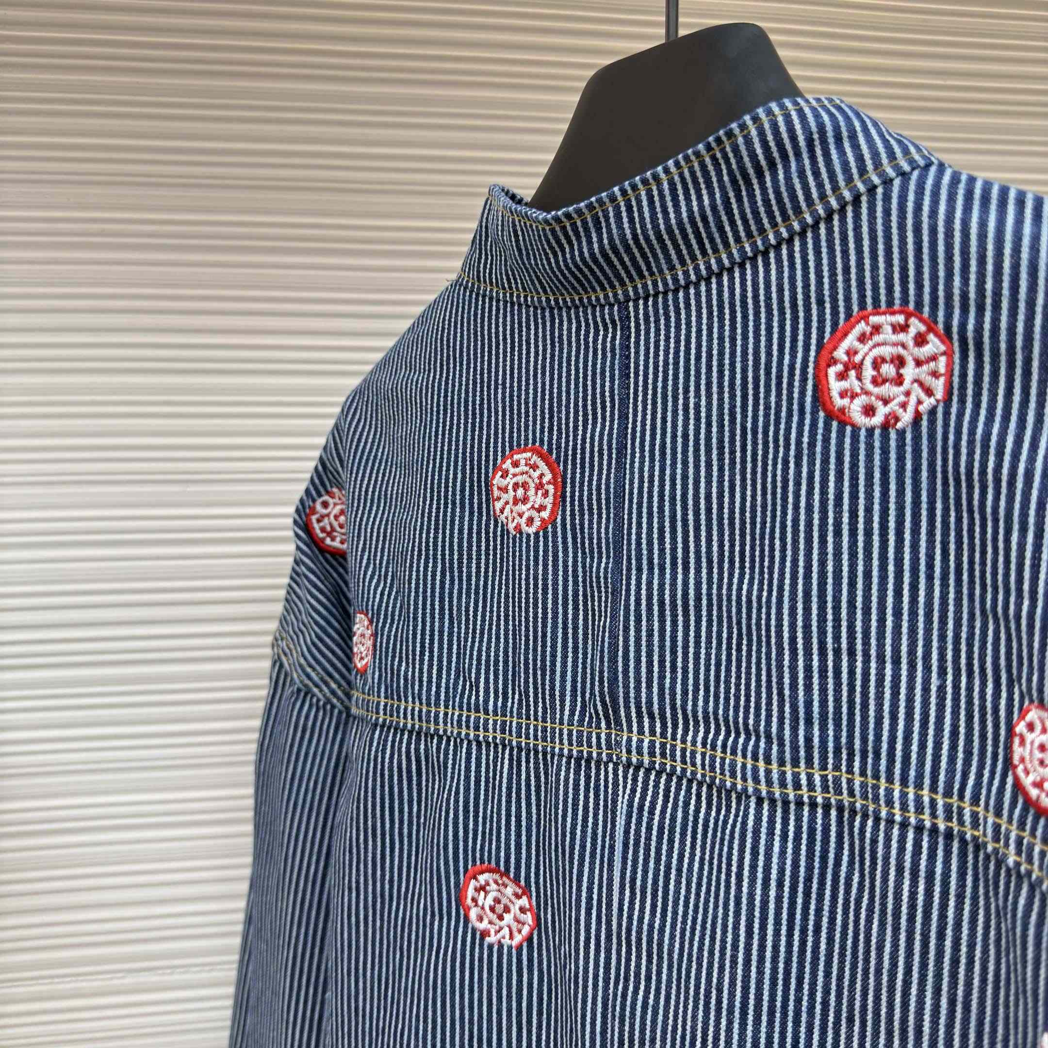 Louis Vuitton Embellished Workwear Jacket   1AILMB - DopestKickz