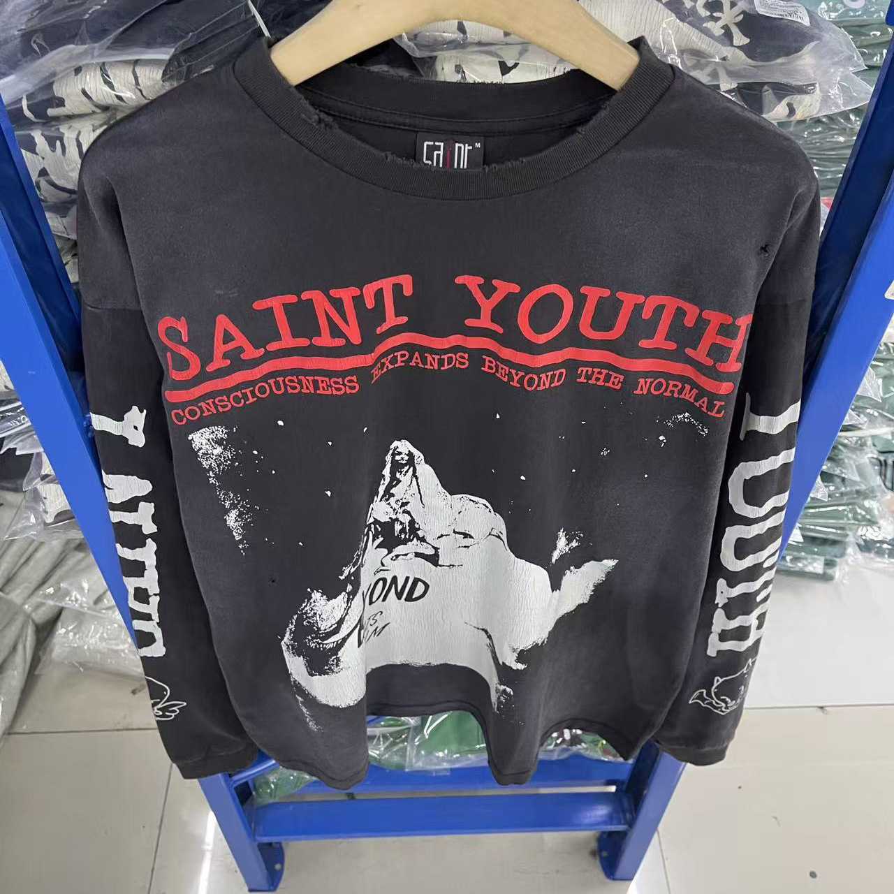 Saint Michael Saint Youth Beyond Long Sleeve Tee - DopestKickz