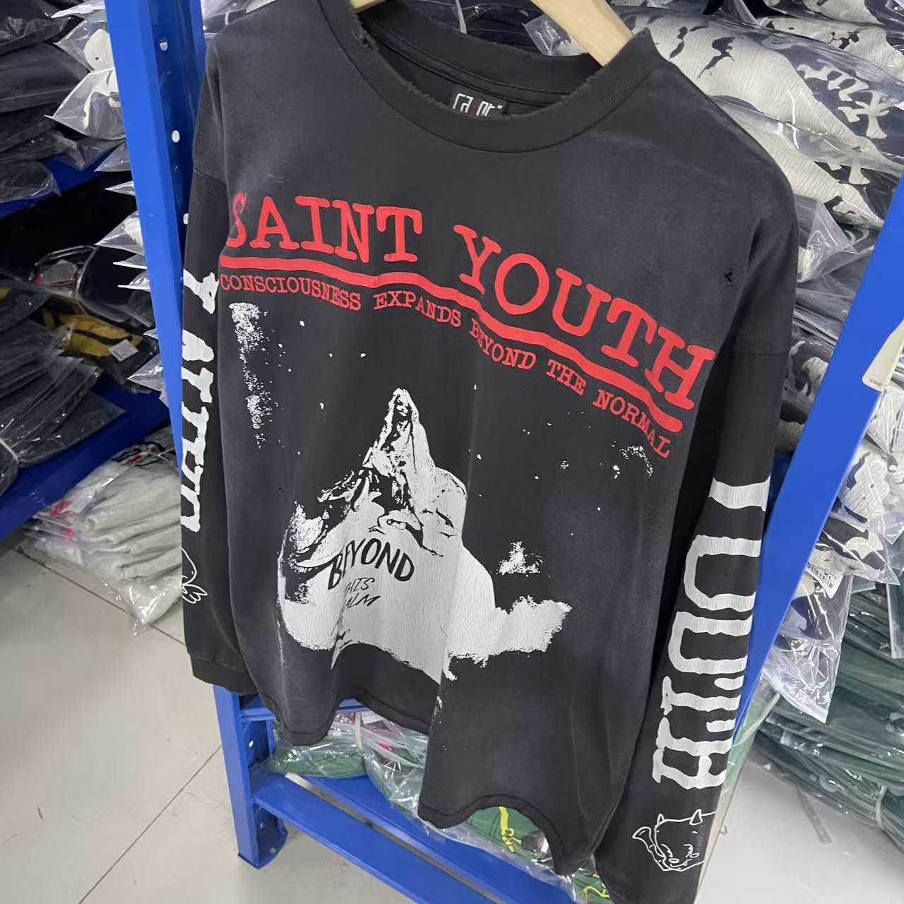 Saint Michael Saint Youth Beyond Long Sleeve Tee - DopestKickz