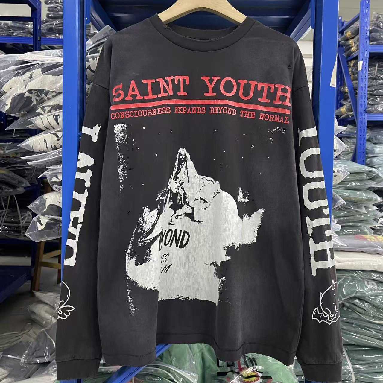 Saint Michael Saint Youth Beyond Long Sleeve Tee - DopestKickz