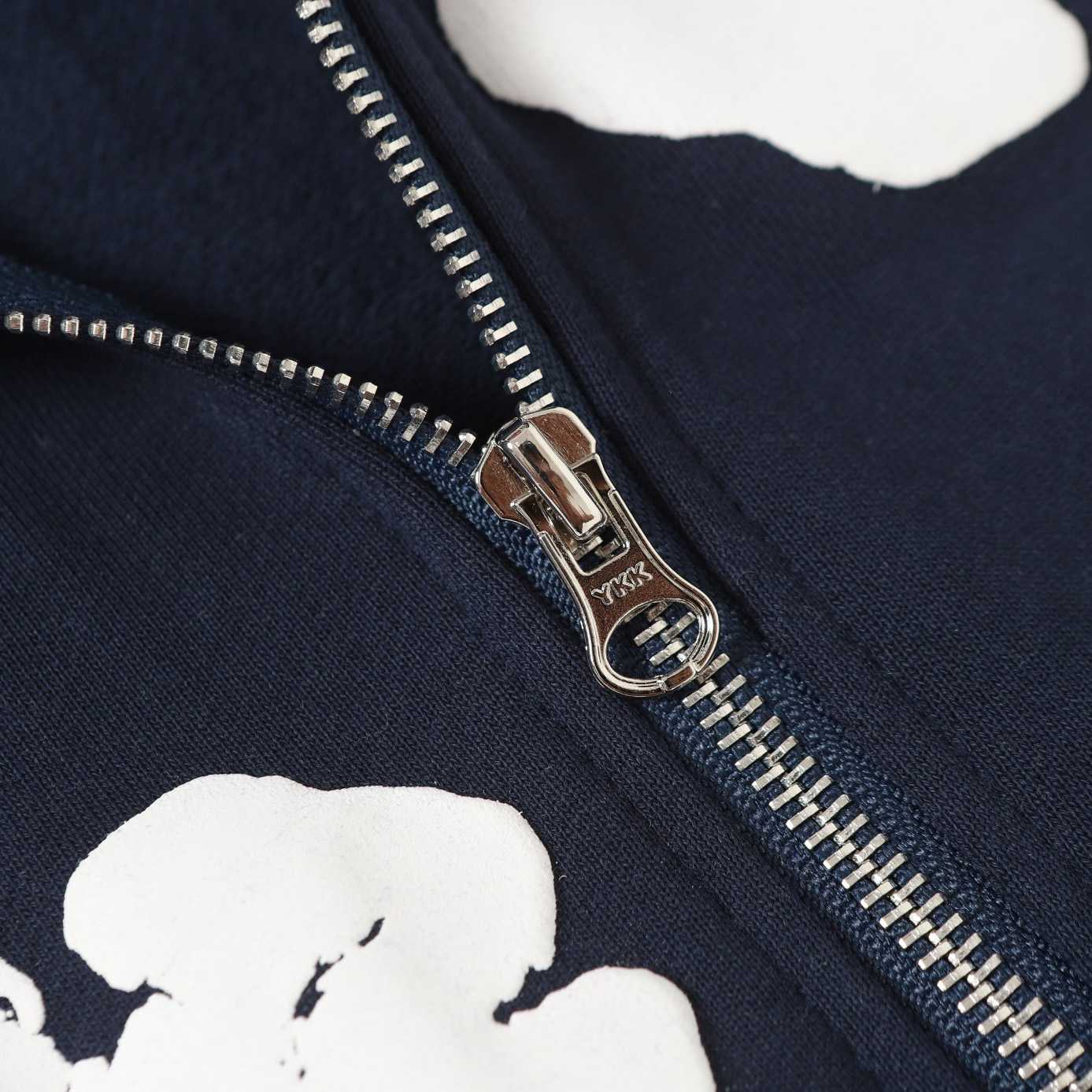 Denim Tears Cotton Wreath Zip Hoodie  - DopestKickz