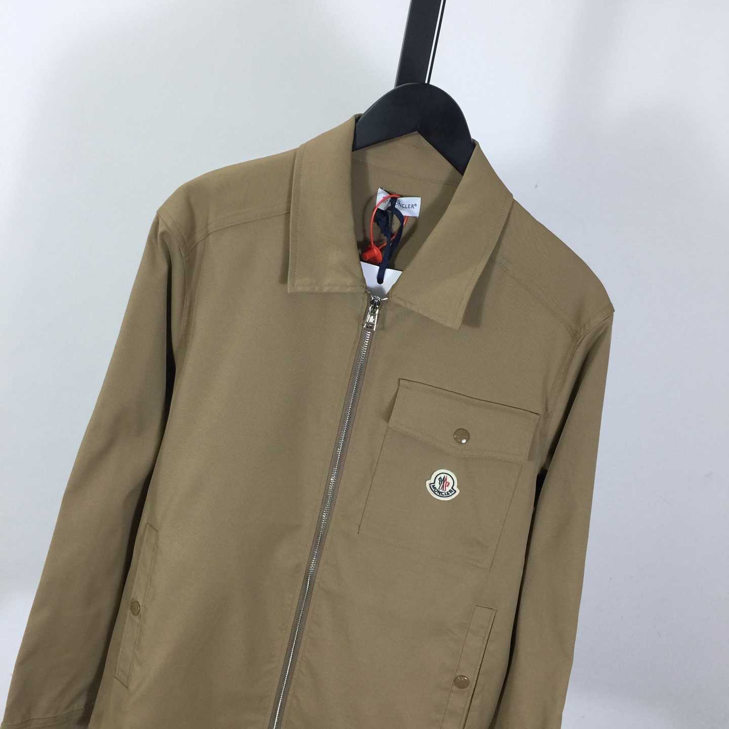 Moncler Gabardine Cotton Shirt Jacket - DopestKickz