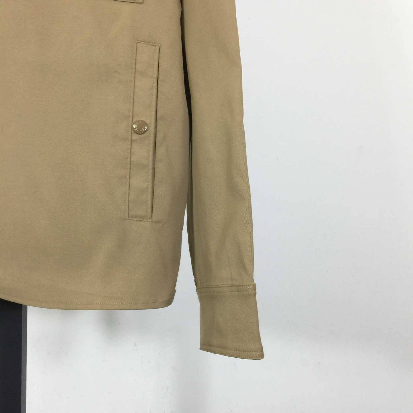 Moncler Gabardine Cotton Shirt Jacket - DopestKickz