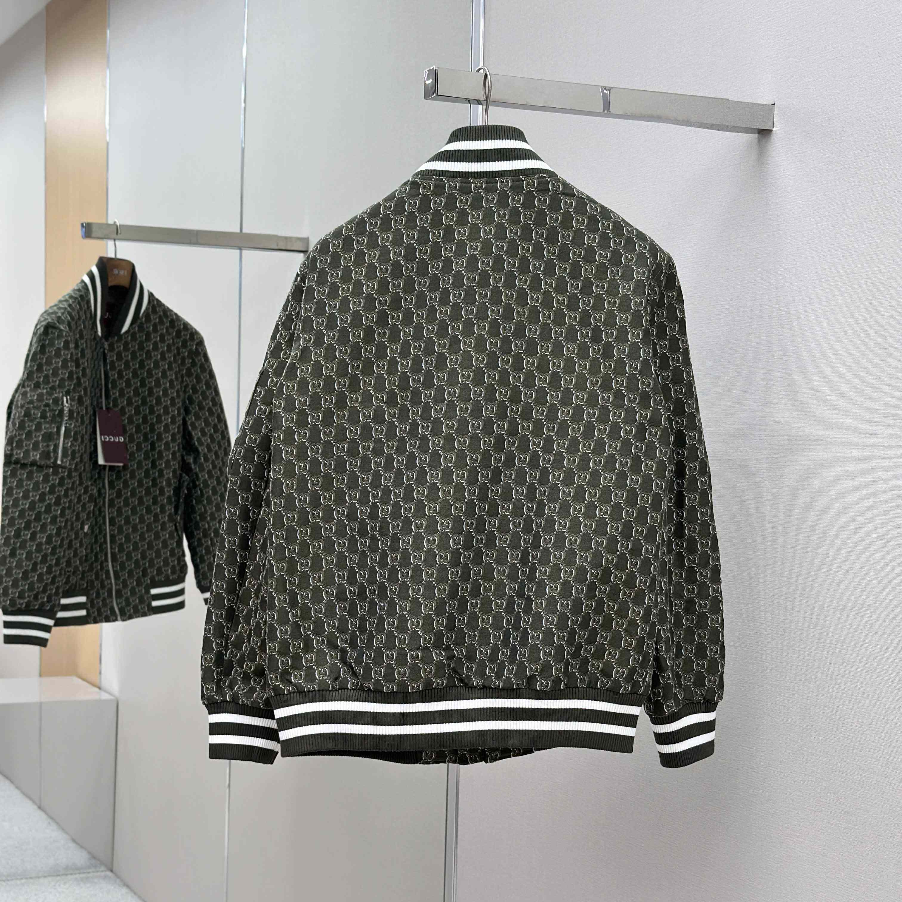 Gucci Logo-Jacquard Padded Cotton-Twill Bomber Jacket - DopestKickz