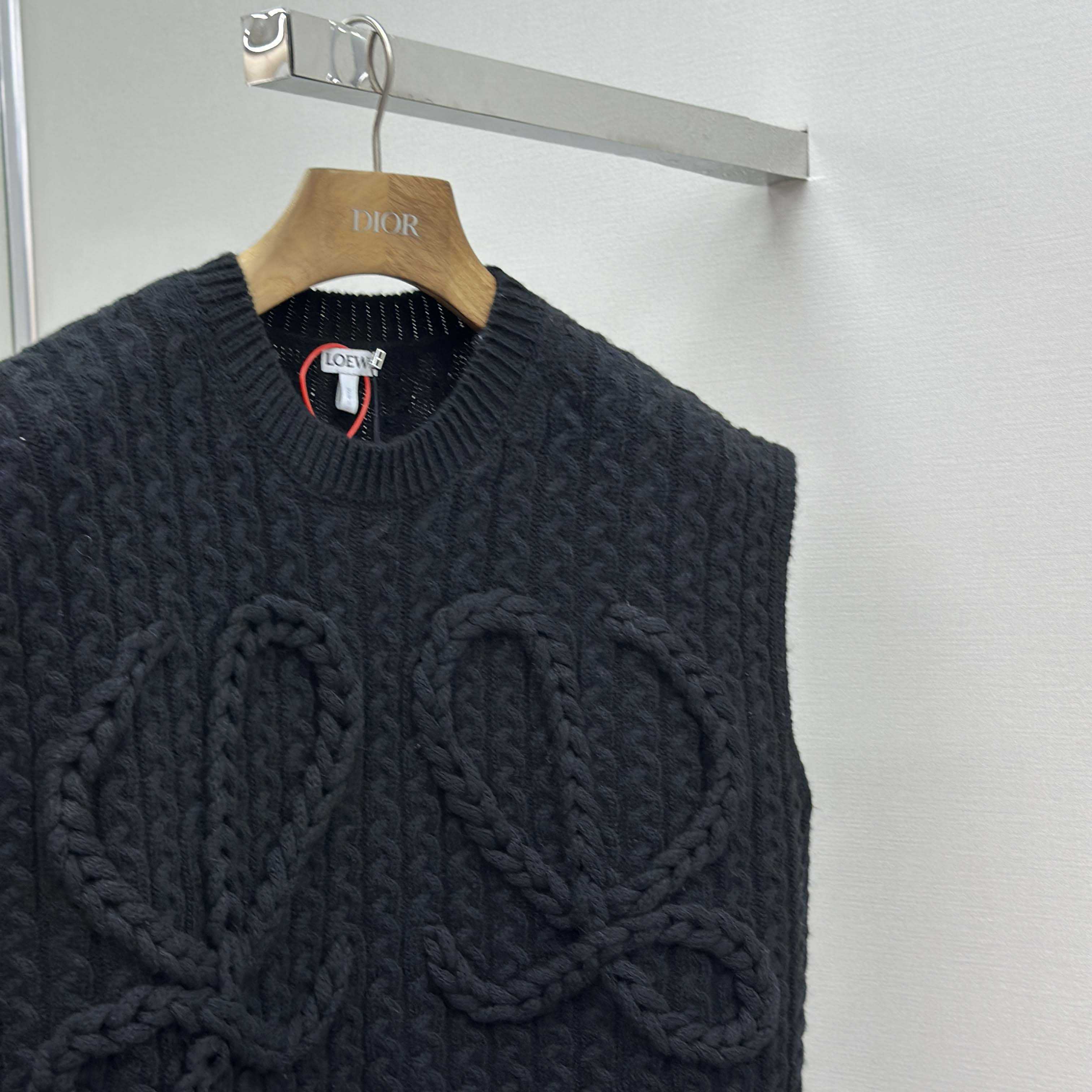 Loewe Vest In Wool - DopestKickz