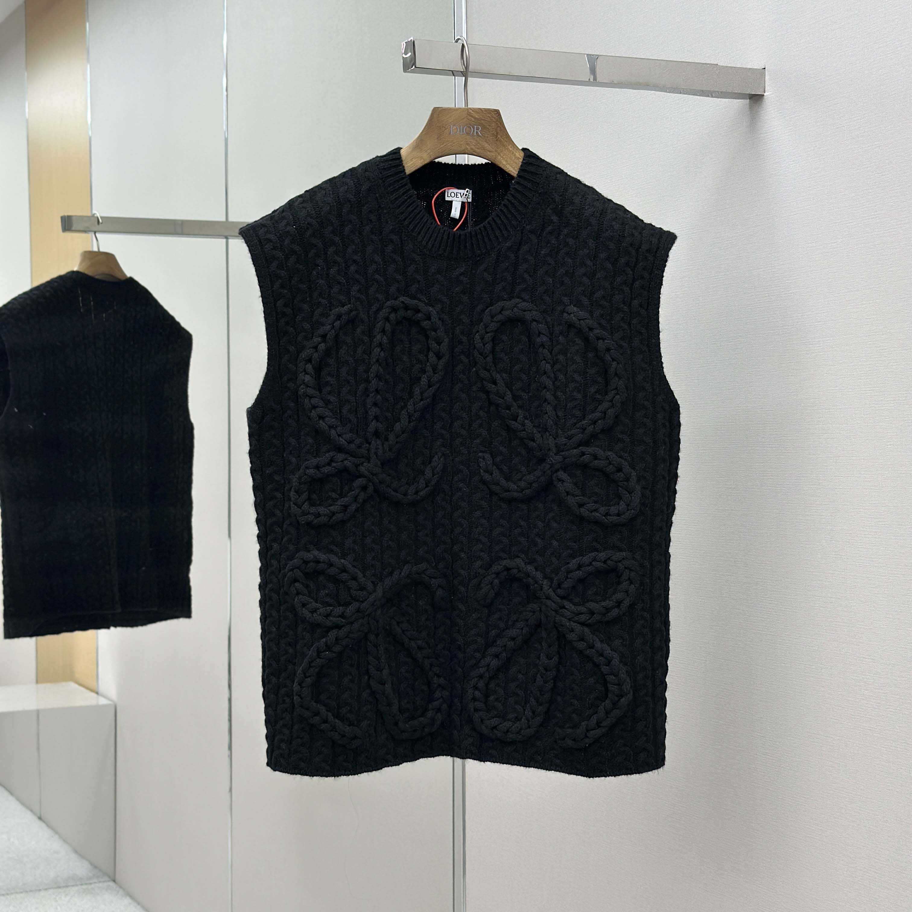 Loewe Vest In Wool - DopestKickz