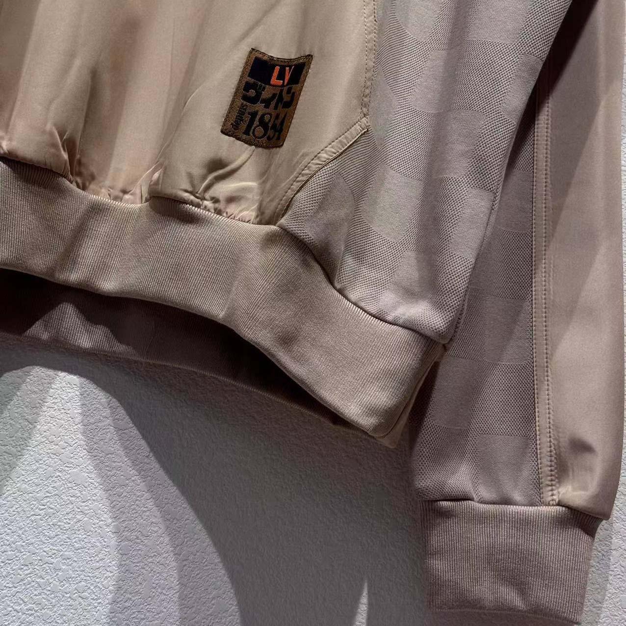 Louis Vuitton Damier Hybrid Half-Zip Workwear Pullover   1AIMK2 - DopestKickz