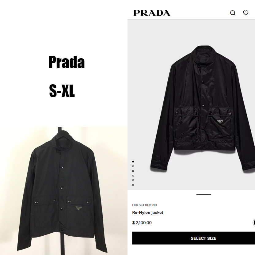 Prada Re-Nylon Jacket - DopestKickz
