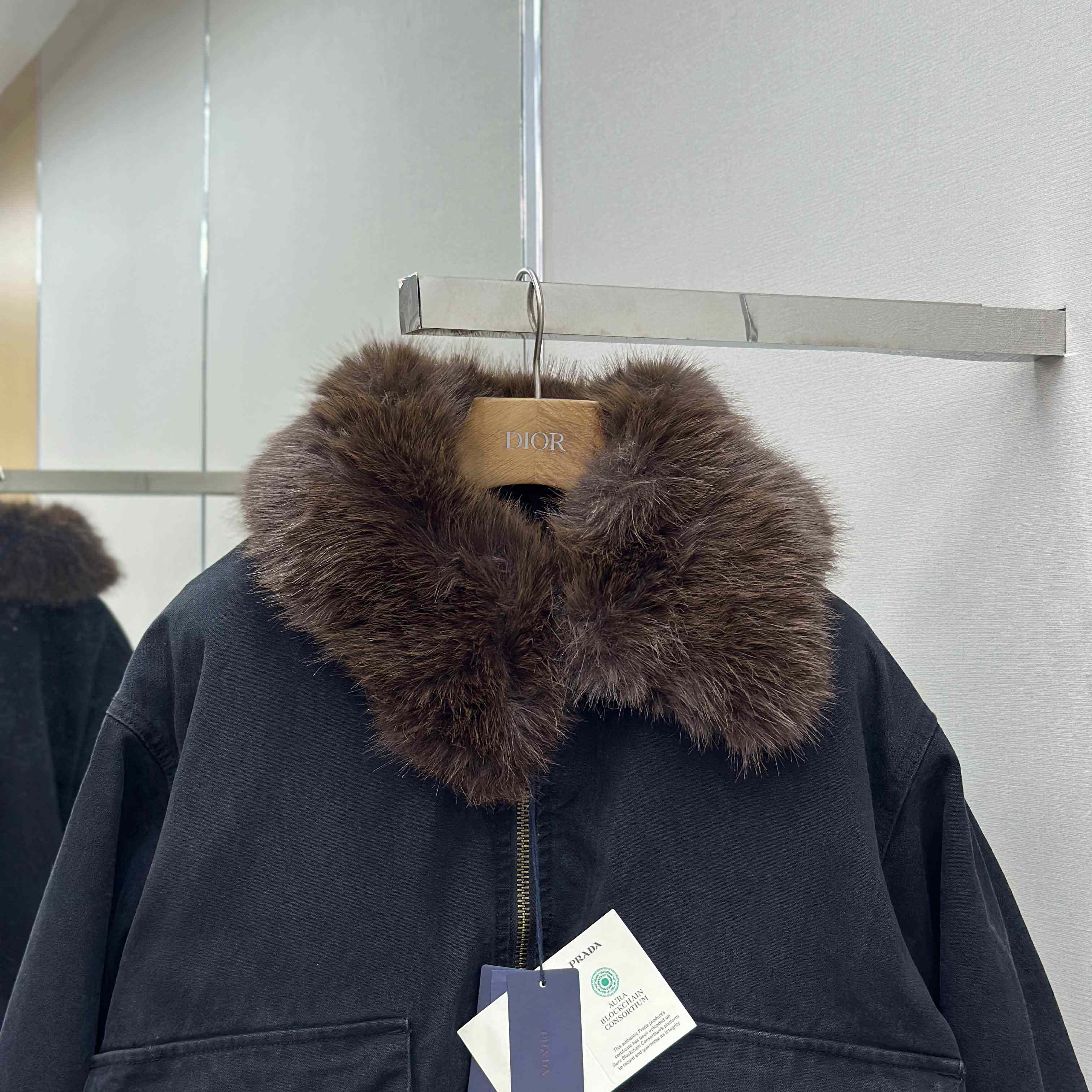 Prada Canvas Blouson Jacket - DopestKickz