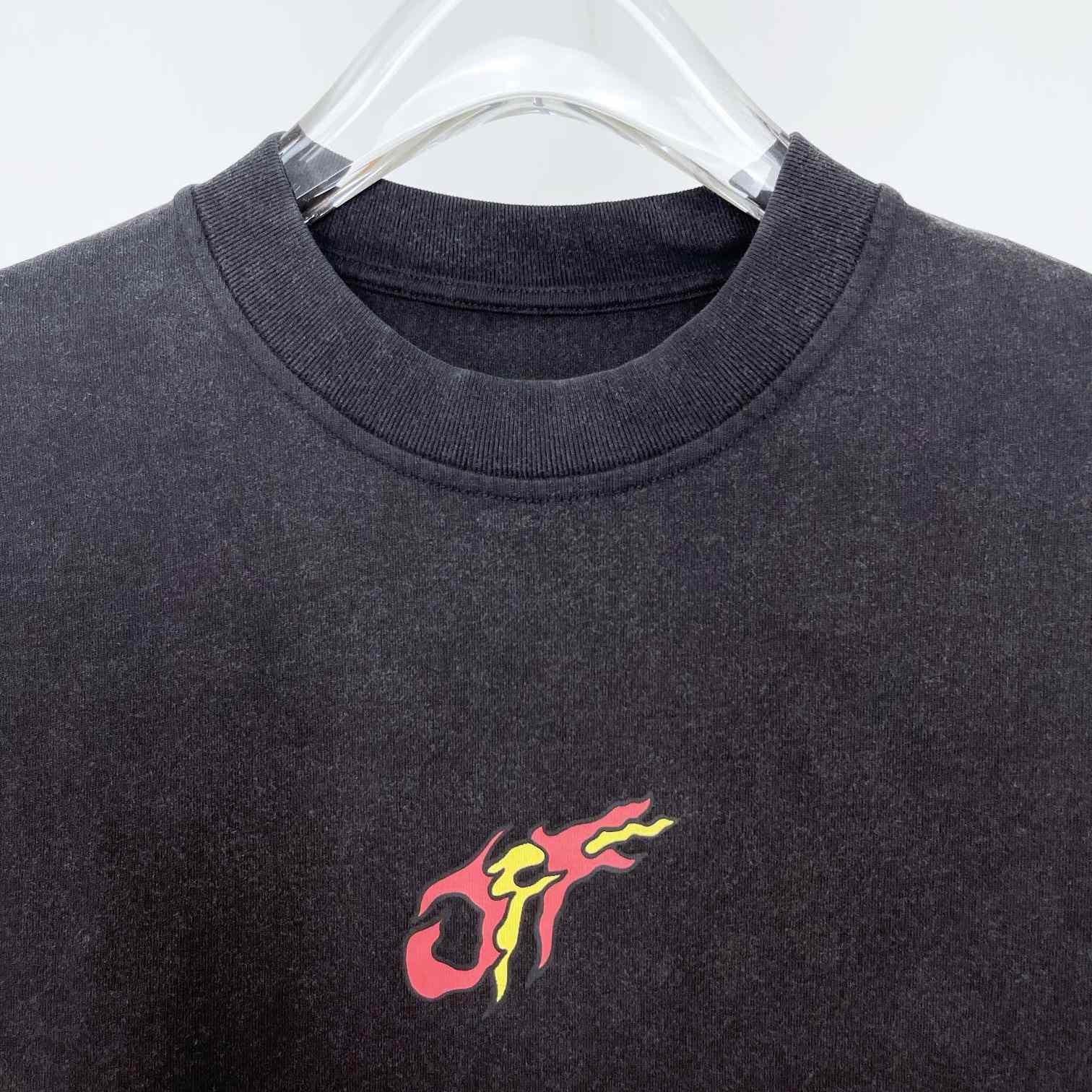 Off-White x BMC Paris Black Logo Oversized T-Shirt - DopestKickz