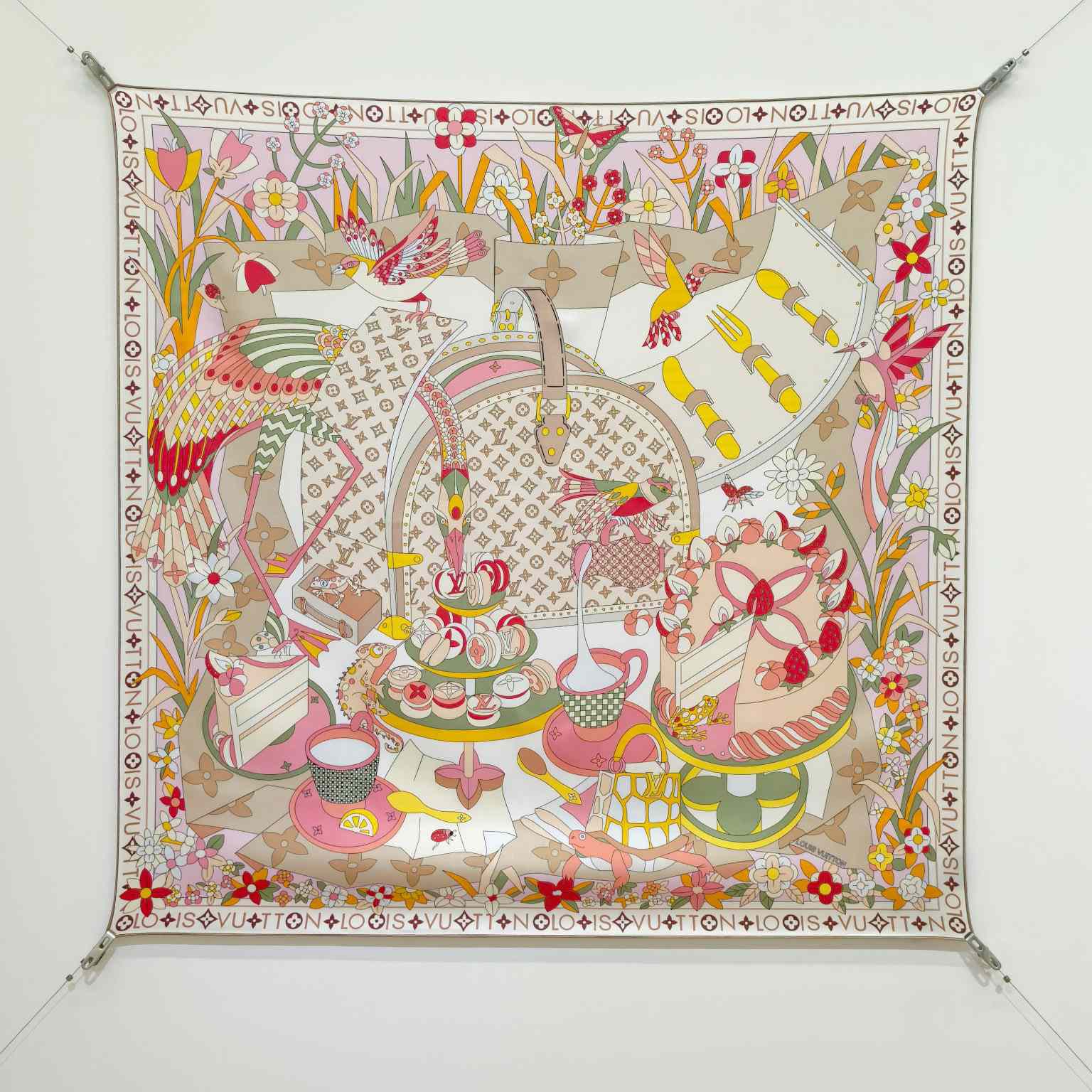 Louis Vuitton Picnic Square 90   M96355 - DopestKickz