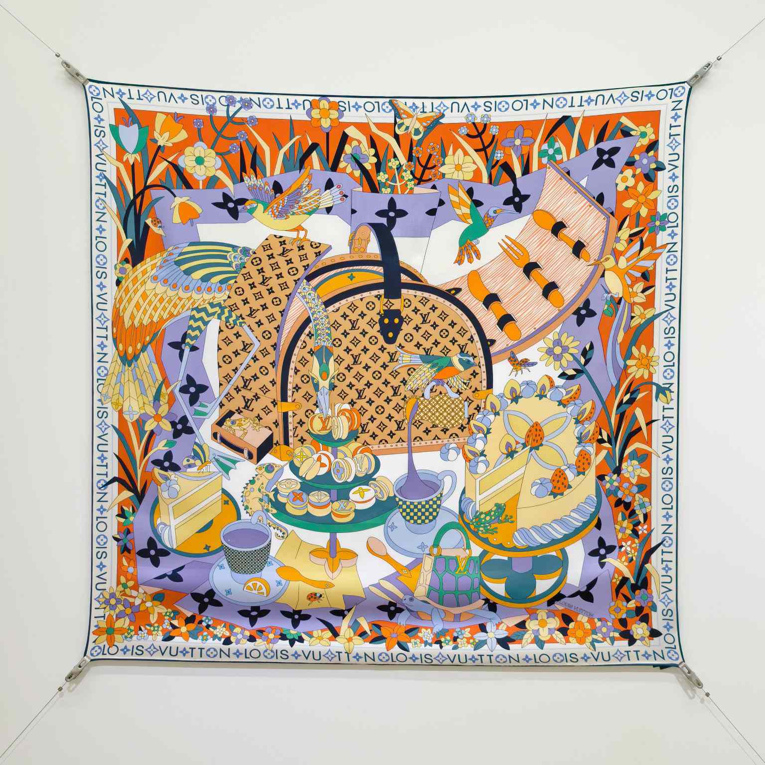 Louis Vuitton Picnic Square 90   M96354 - DopestKickz