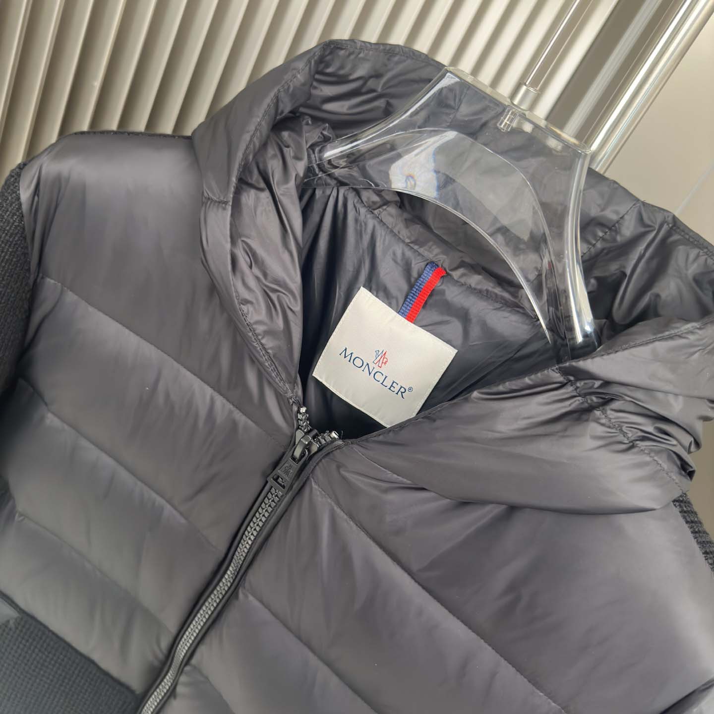 Moncler Padded Zip-Up Cardigan - DopestKickz