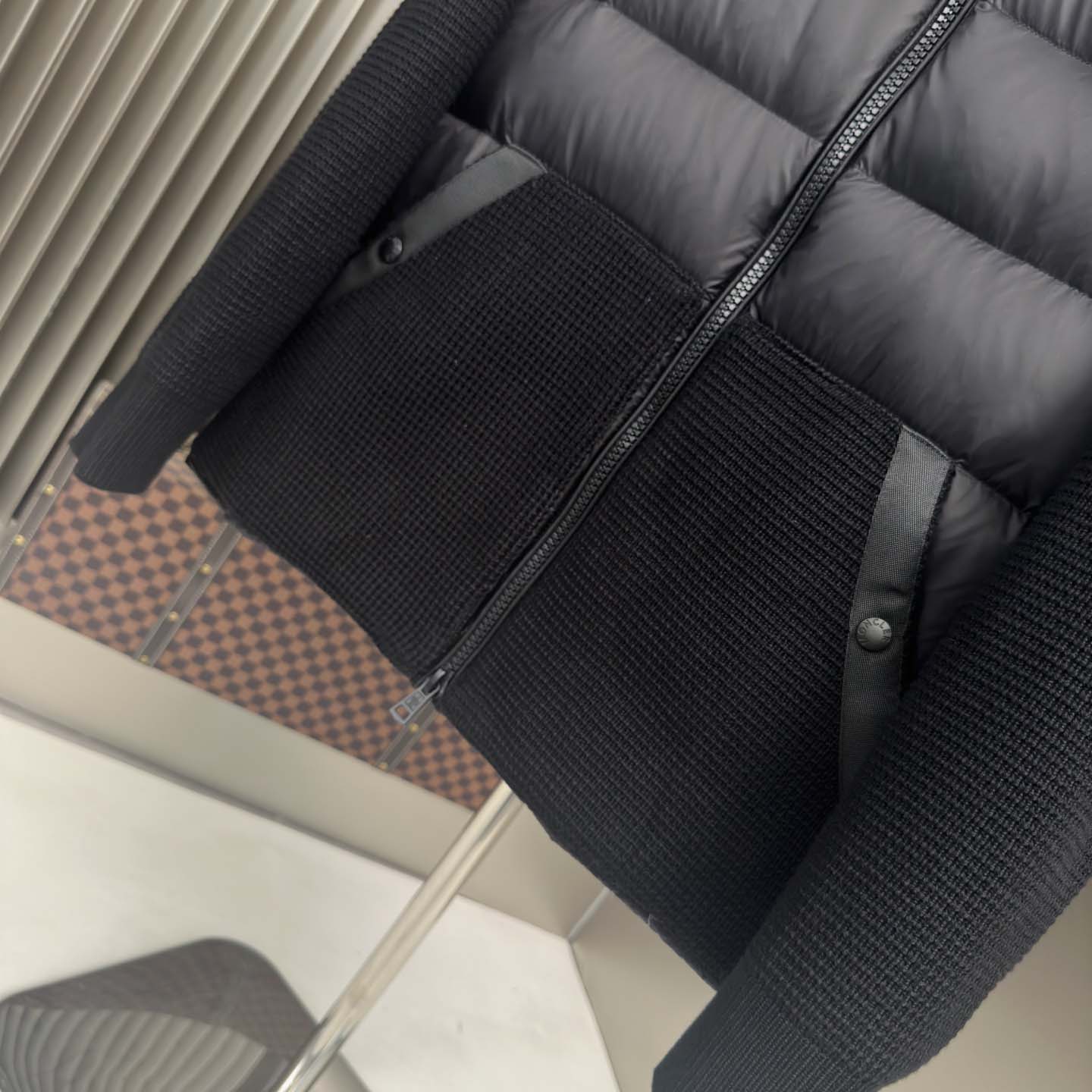 Moncler Padded Zip-Up Cardigan - DopestKickz