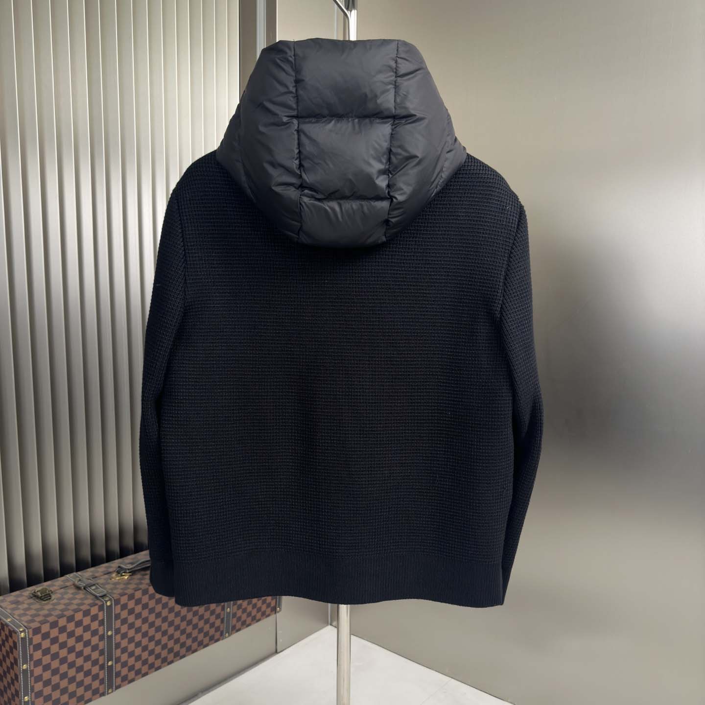 Moncler Padded Zip-Up Cardigan - DopestKickz