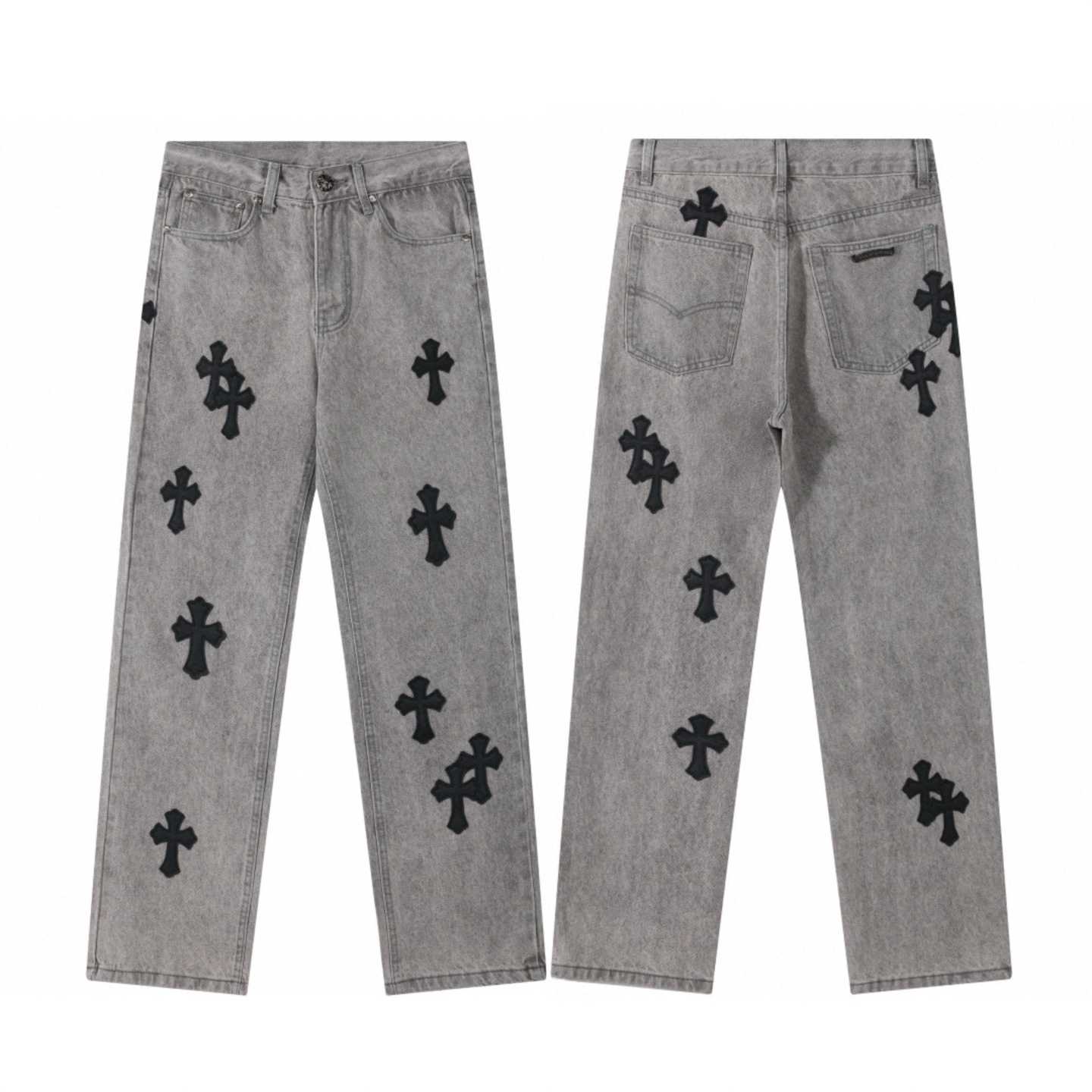 Chrome Hearts Jeans - DopestKickz
