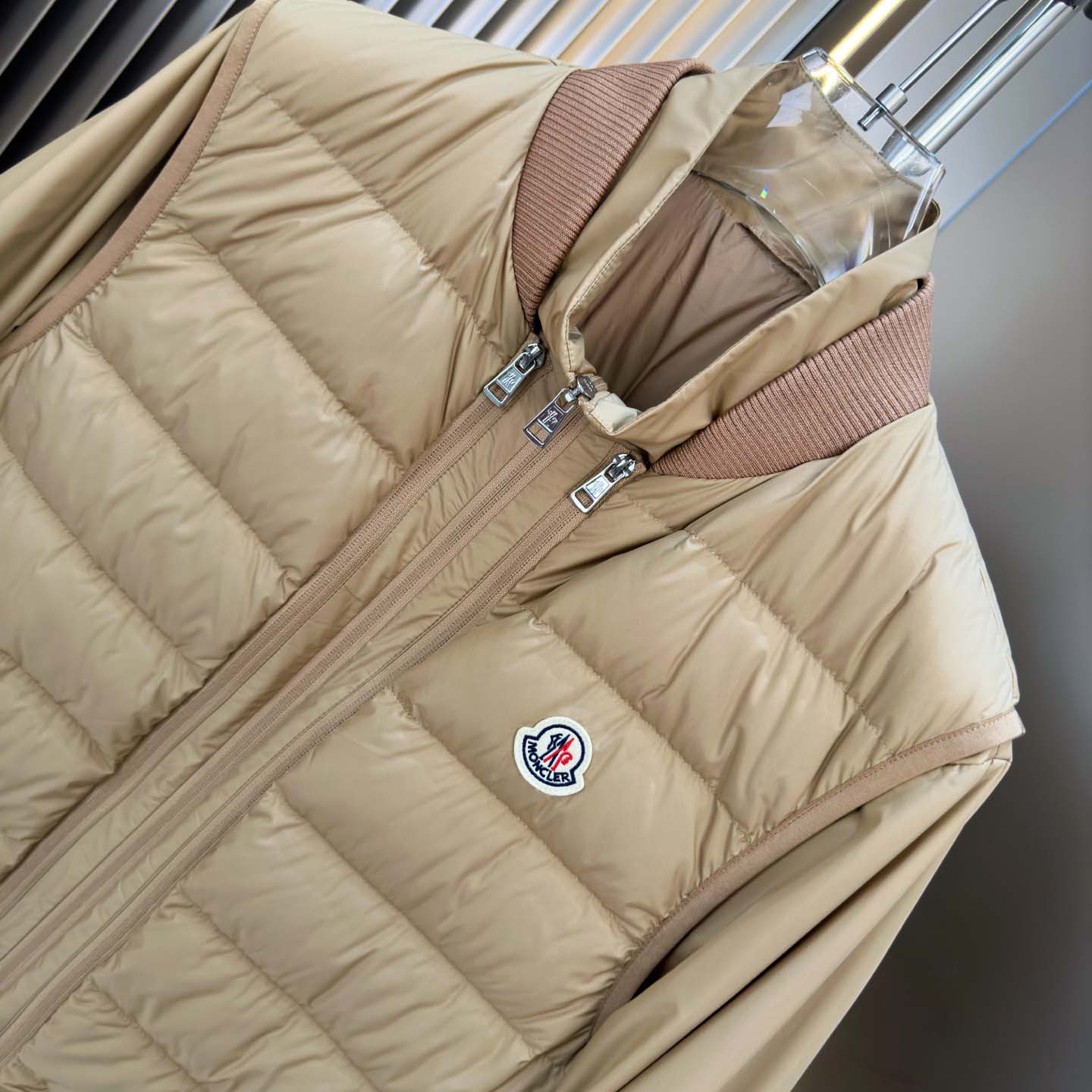 Moncler Verney 3-in-1 Short Jacket & Down Vest Set - DopestKickz