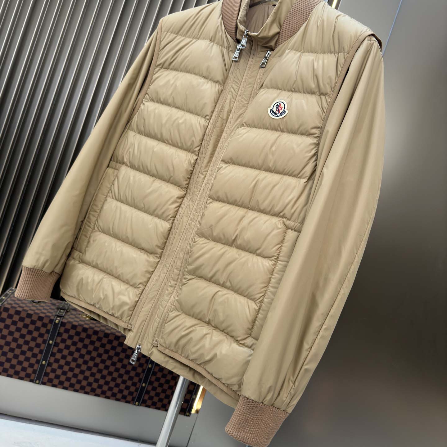 Moncler Verney 3-in-1 Short Jacket & Down Vest Set - DopestKickz