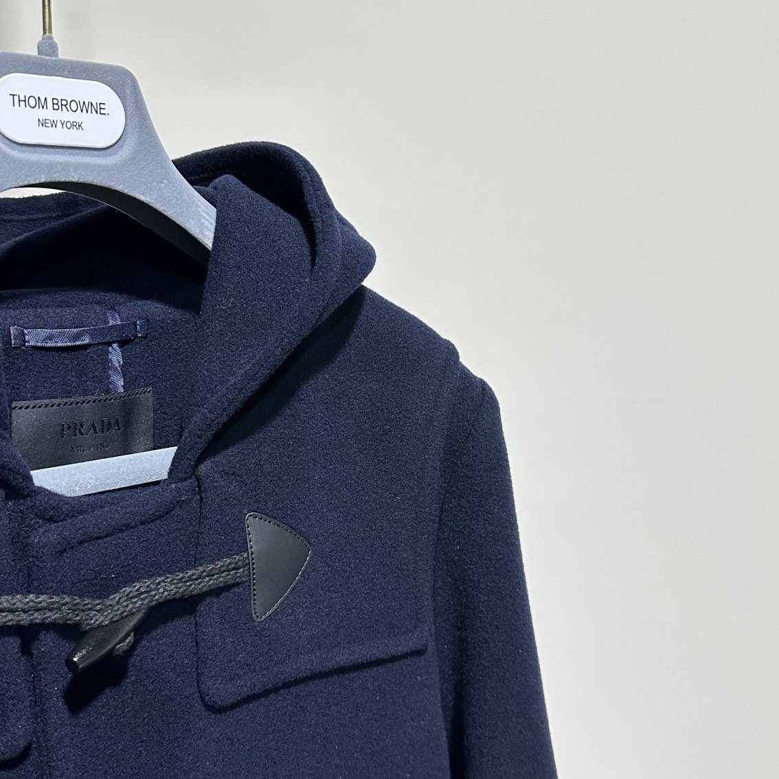 Prada Double-breasted Wool Duffle Coat - DopestKickz