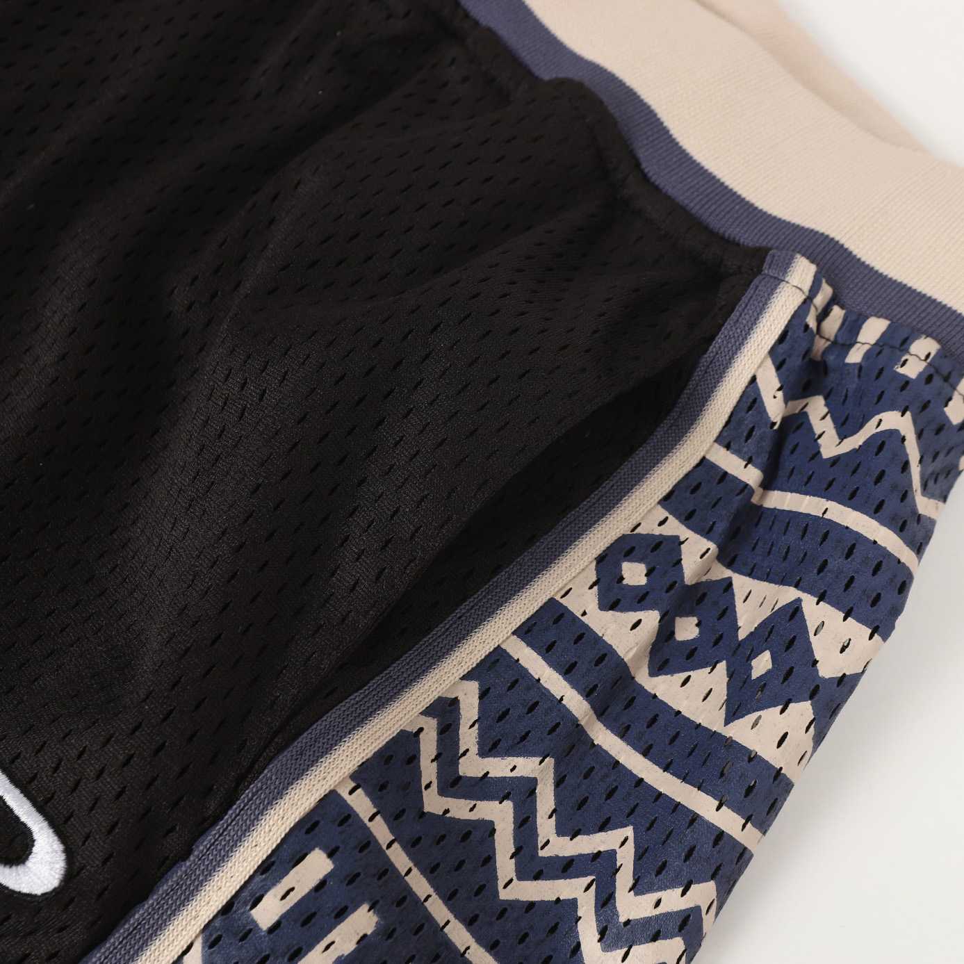 Denim Tears Game Shorts 'Black' - DopestKickz