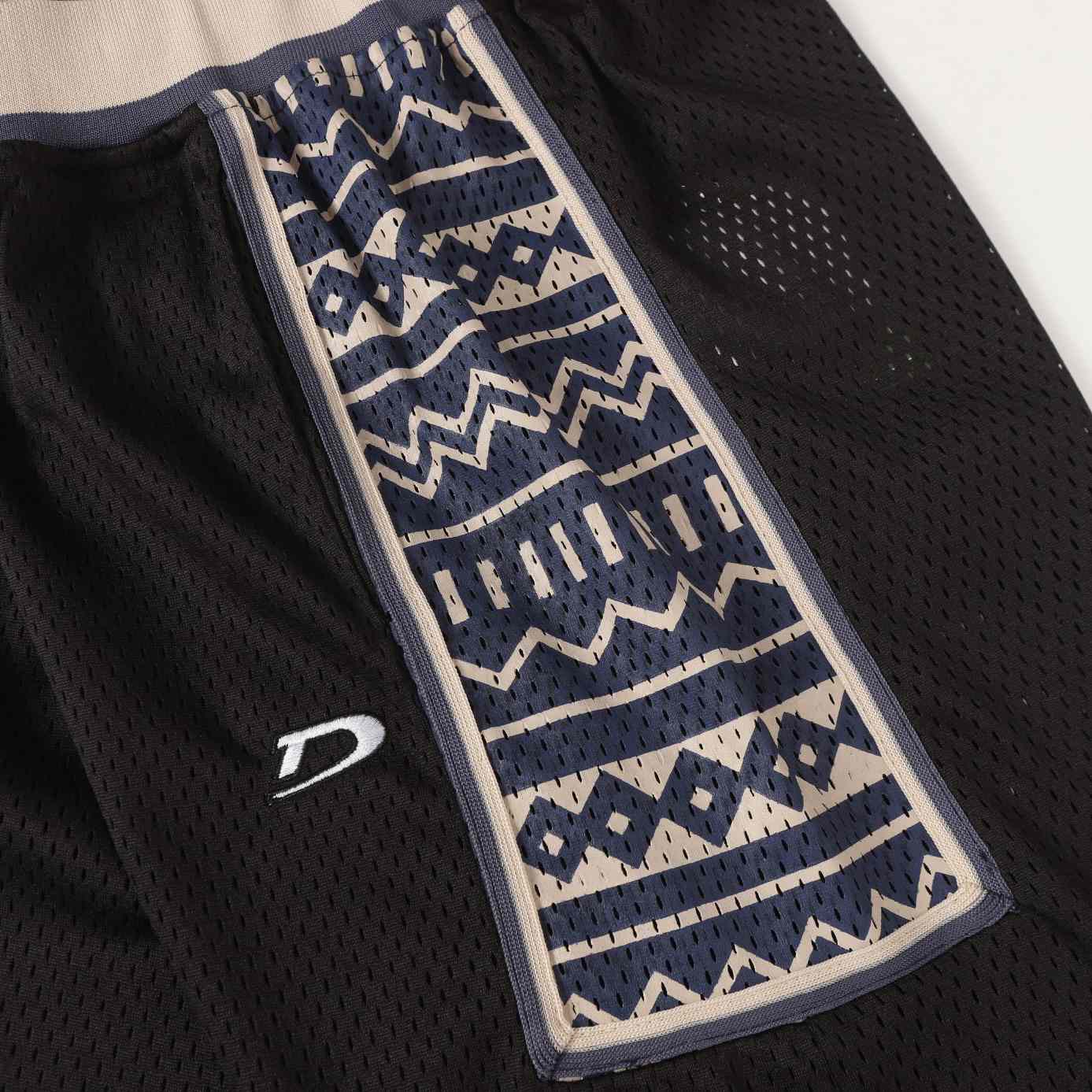 Denim Tears Game Shorts 'Black' - DopestKickz