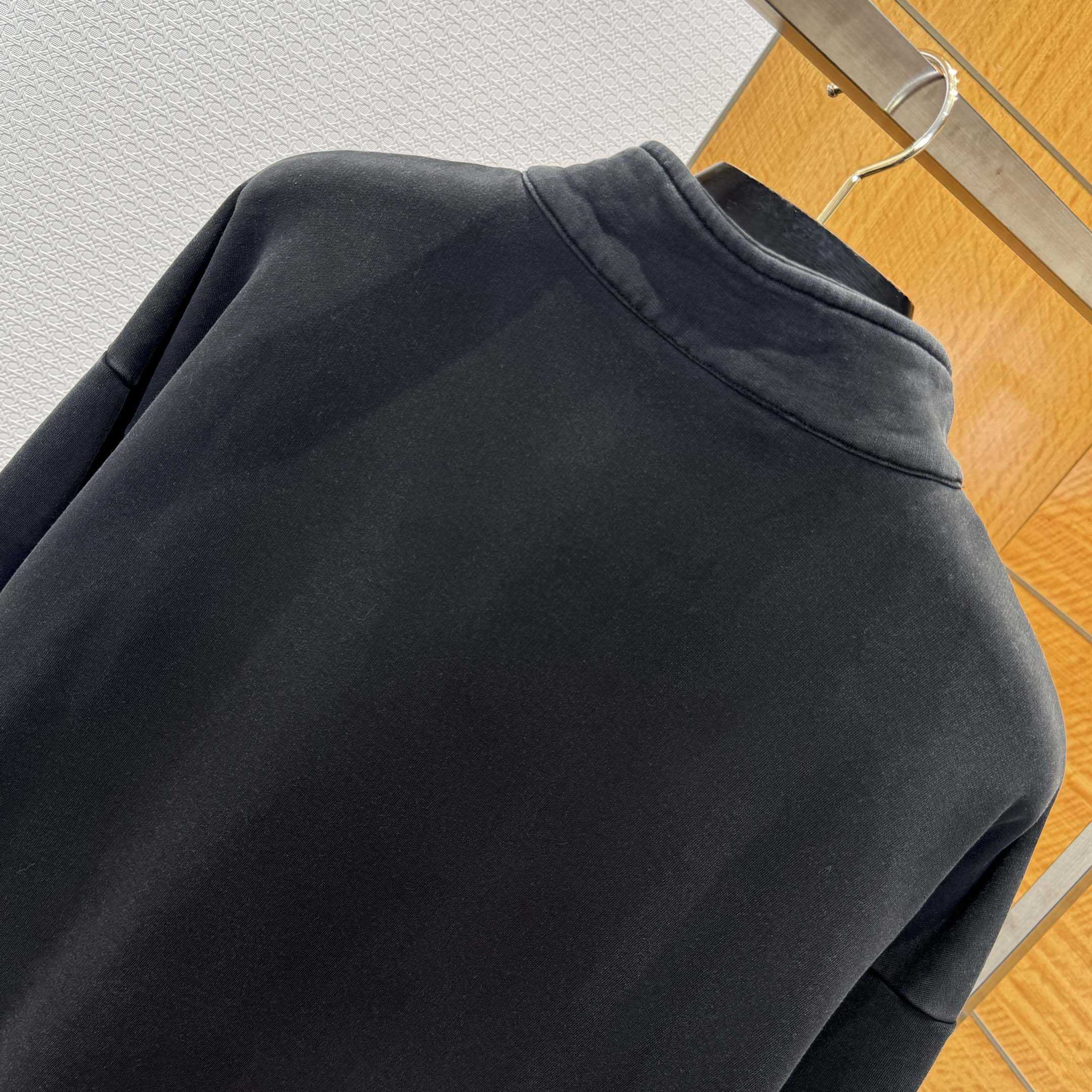 Dior Diorling Sweatshirt With Zipped Collar  - DopestKickz