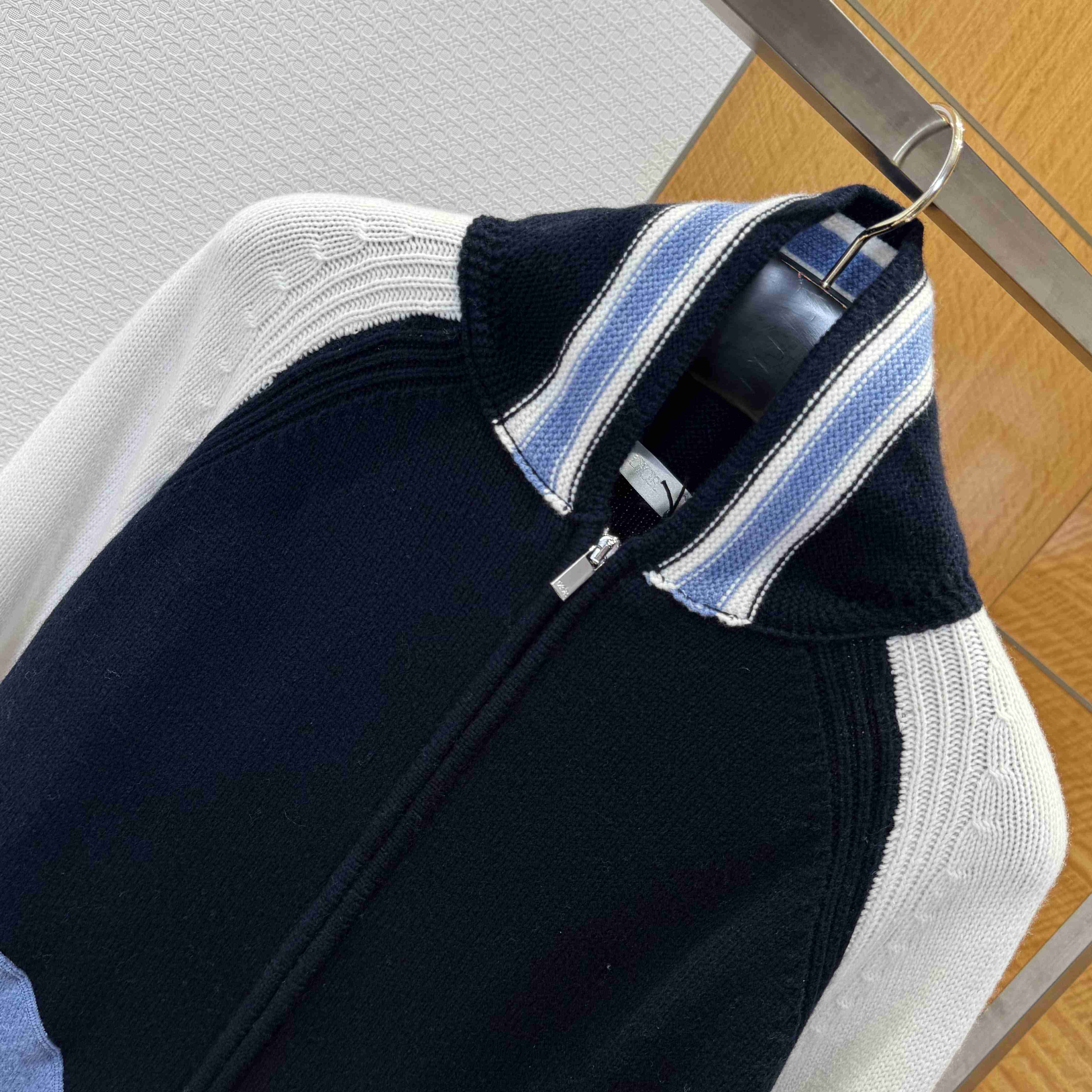 Christian Dior Couture Lily of the Valley Varsity Cardigan  - DopestKickz