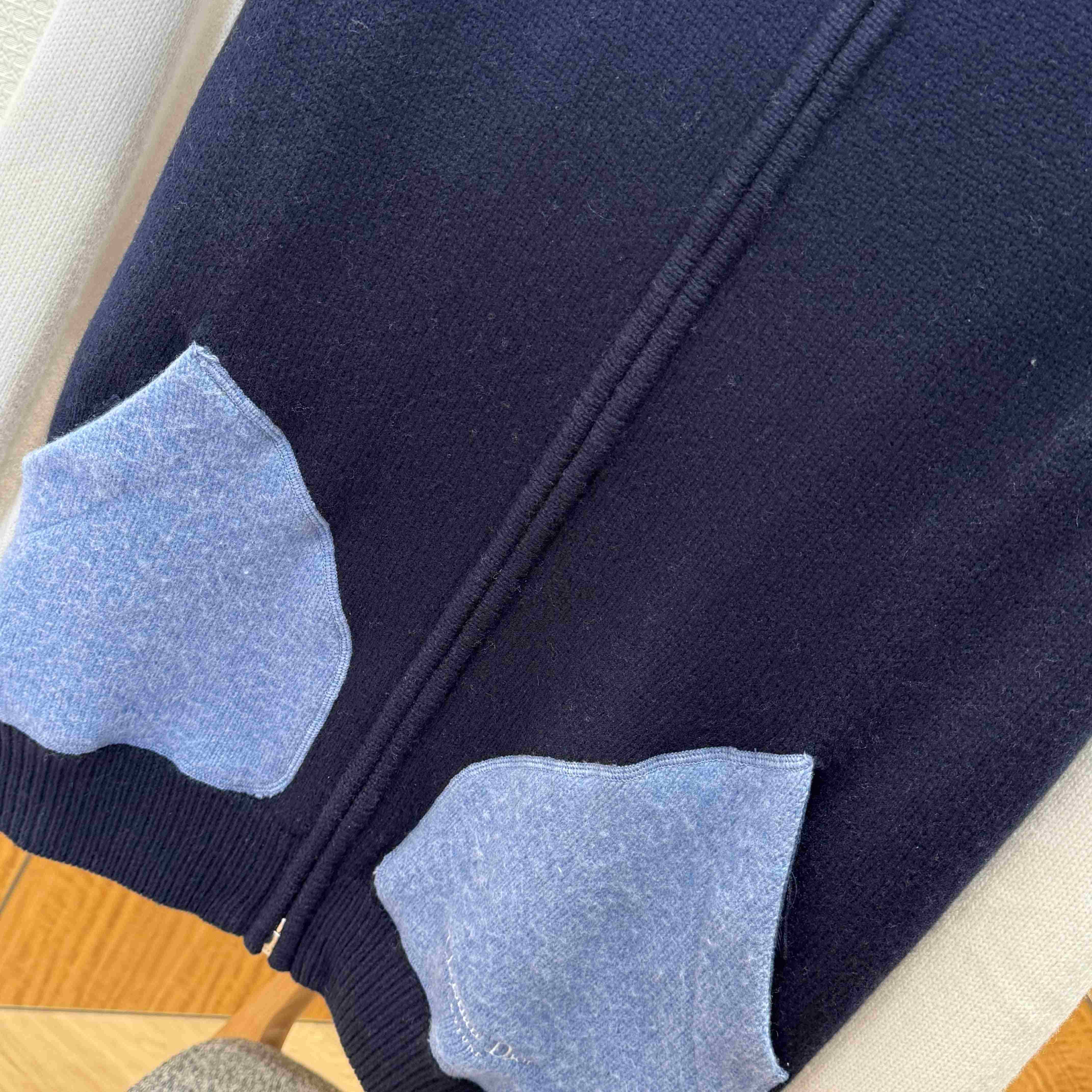 Christian Dior Couture Lily of the Valley Varsity Cardigan  - DopestKickz