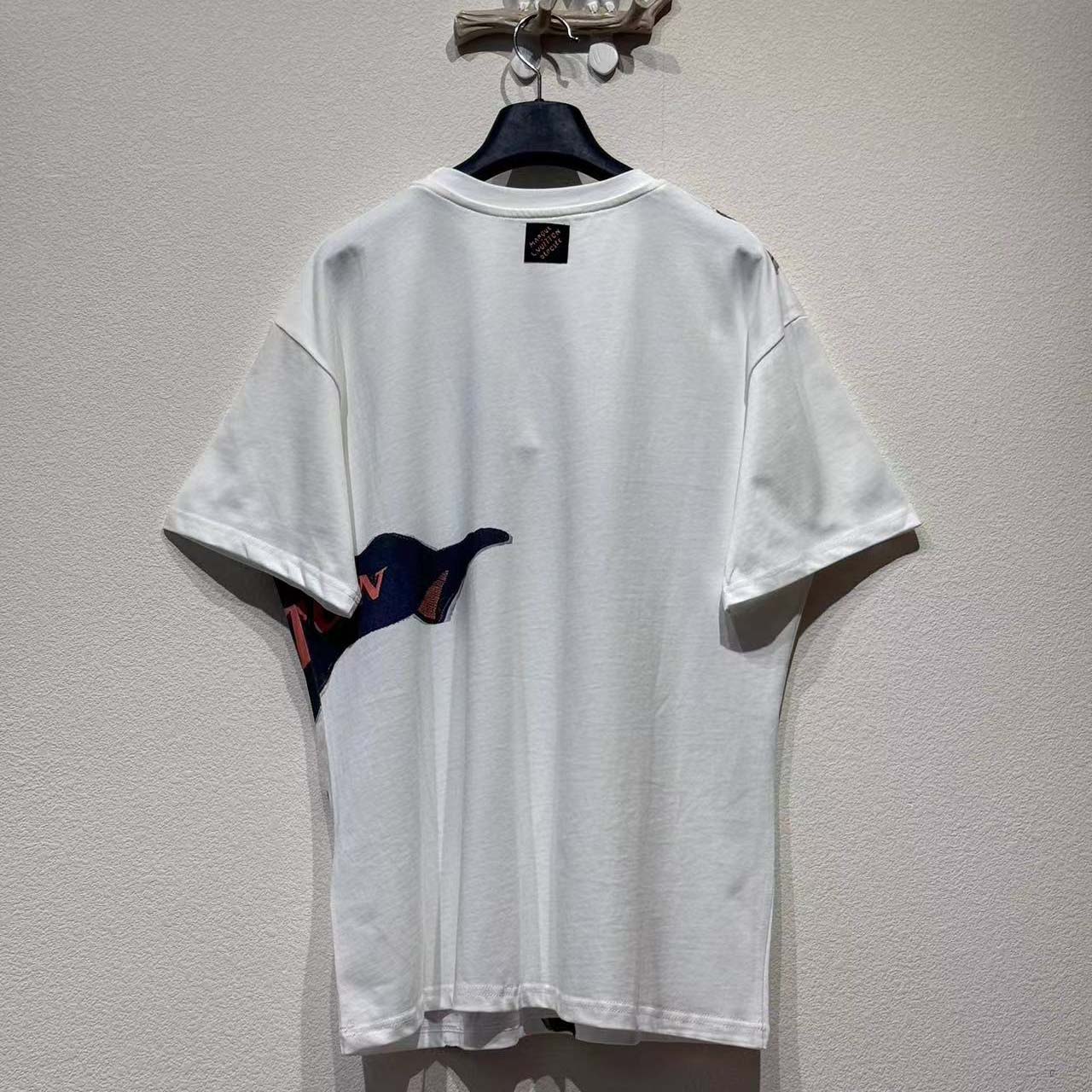 Louis Vuitton Intarsia Graphic T-Shirt   1AIHZZ - DopestKickz