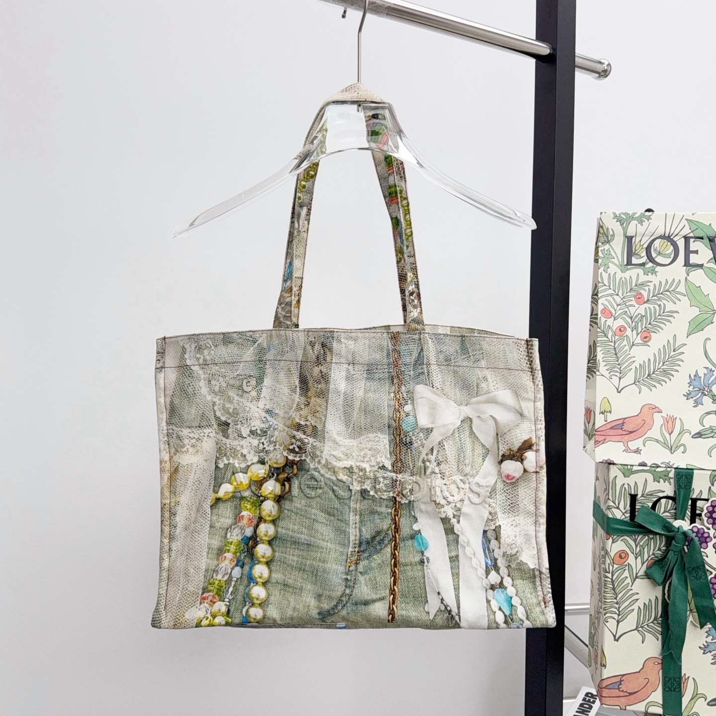 Acne Studios Logo tote bag （47×17×35cm） - DopestKickz