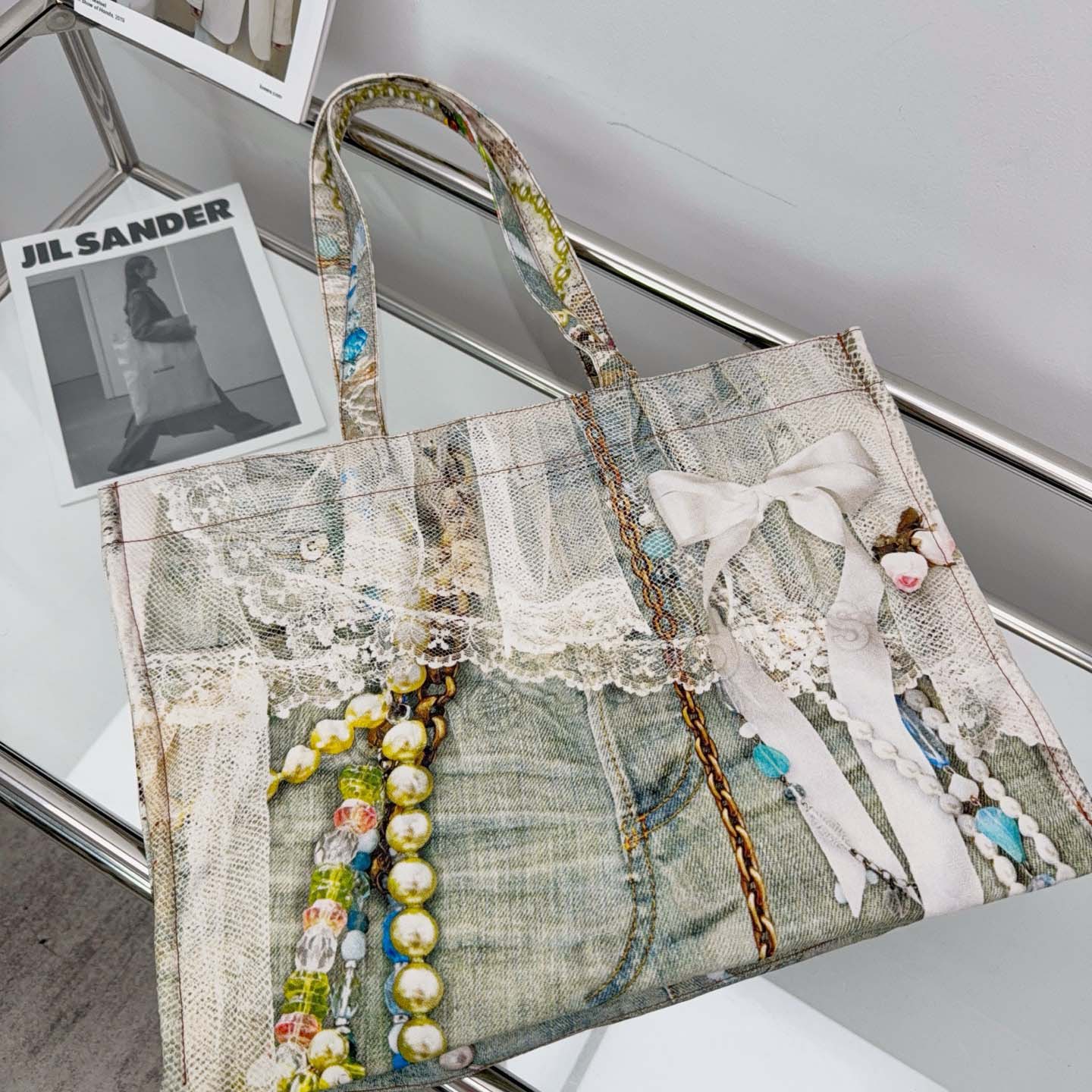 Acne Studios Logo tote bag （47×17×35cm） - DopestKickz