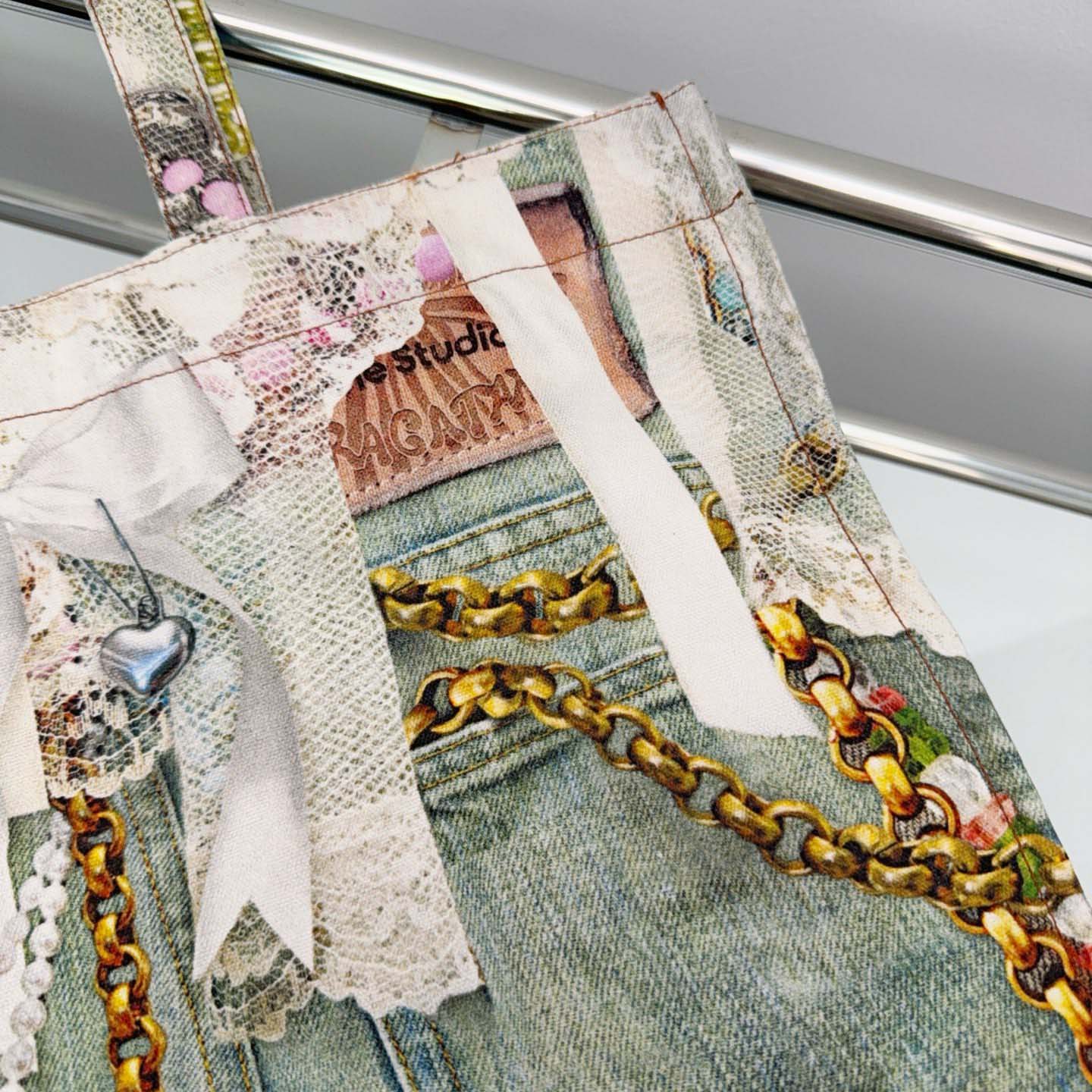 Acne Studios Logo tote bag （47×17×35cm） - DopestKickz