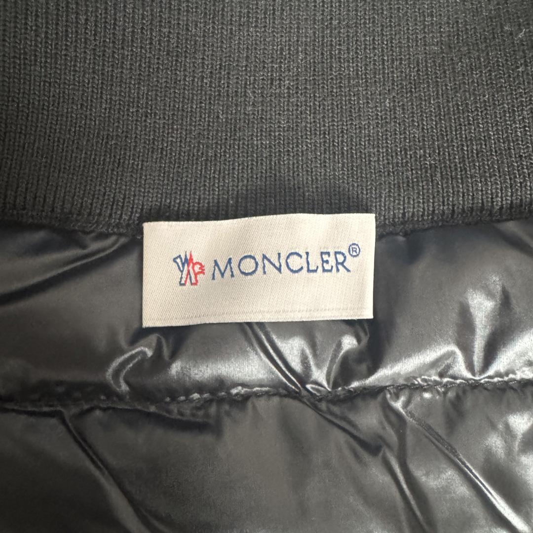 Moncler Padded Wool Zip-Up Cardigan In Black    Z503 - DopestKickz