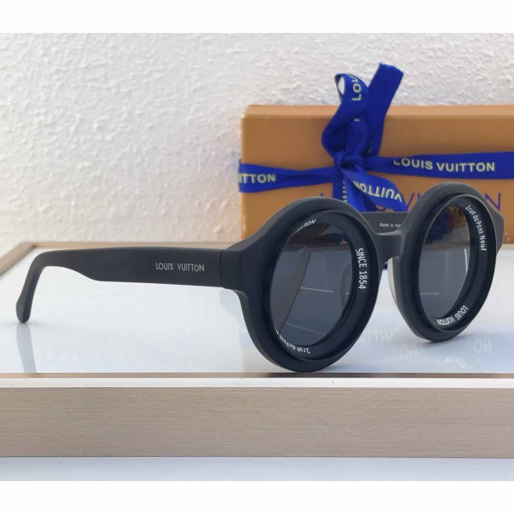 Louis Vuitton LV Super Vision Round Sunglasses   Z2737U Z2386U - DopestKickz