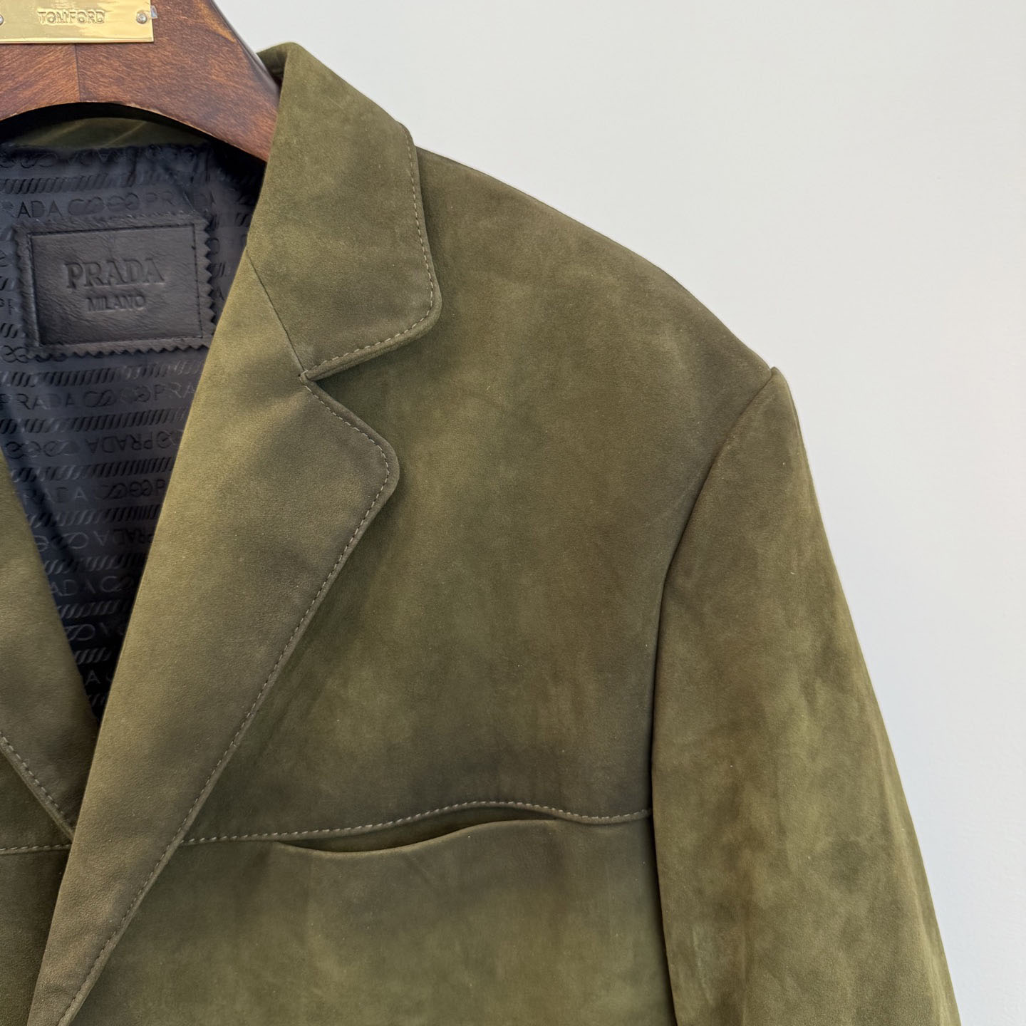 Prada Suede Jacket - DopestKickz