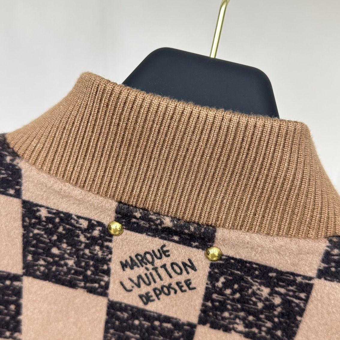 Louis Vuitton Reversible Damier Bomber Jacket  - DopestKickz