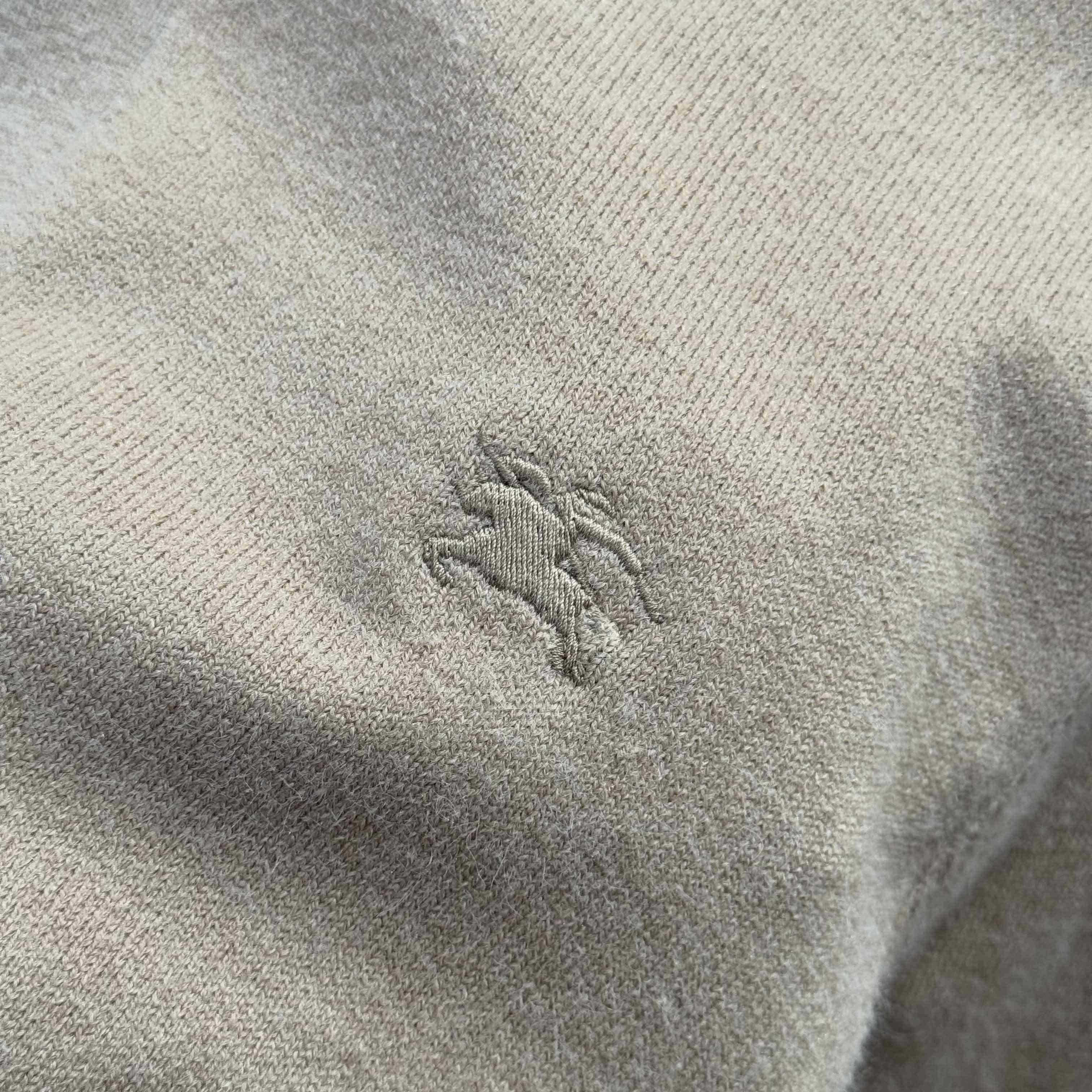 Burberry Long-sleeve Cashmere Blend Polo Shirt - DopestKickz