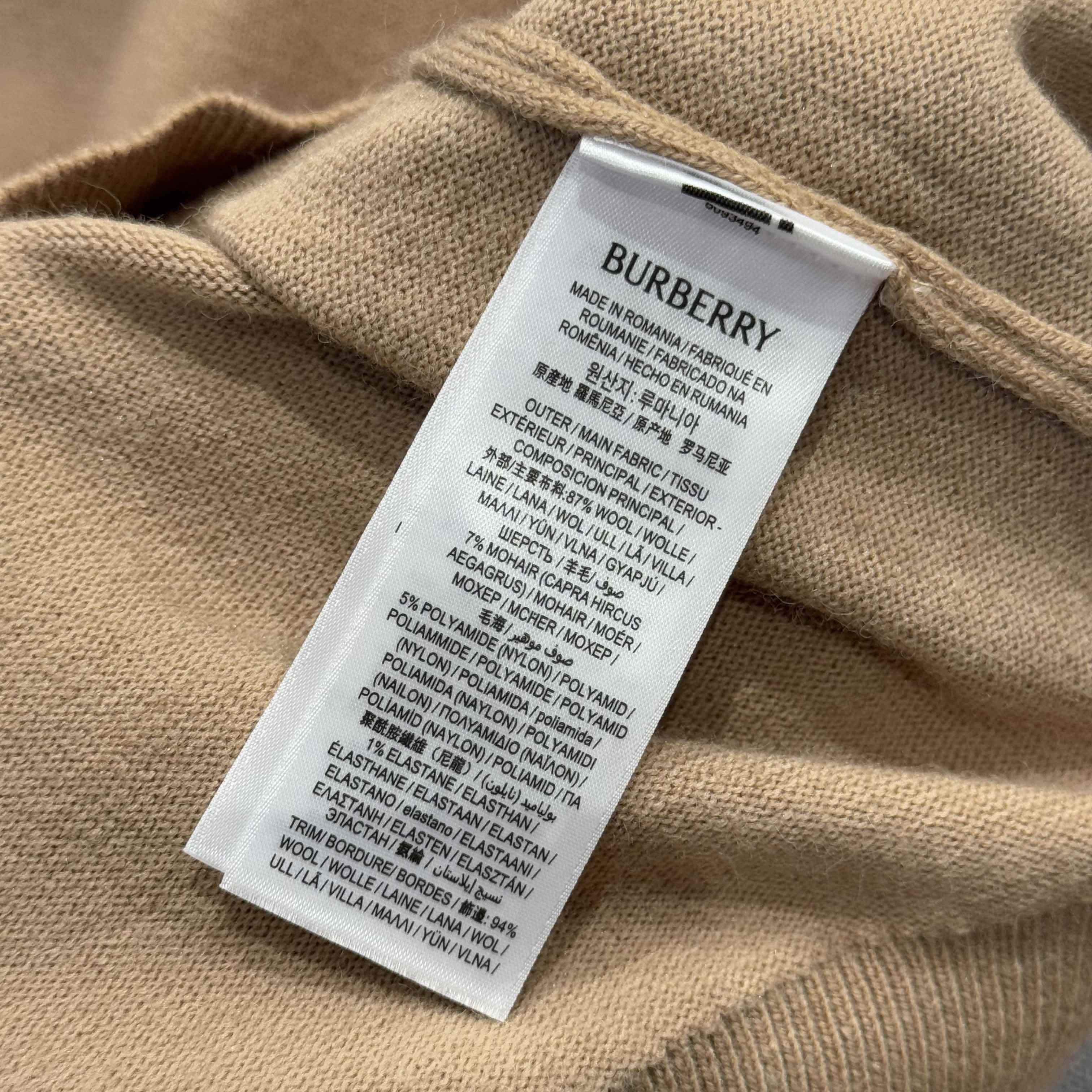 Burberry Long-sleeve Cashmere Blend Polo Shirt - DopestKickz