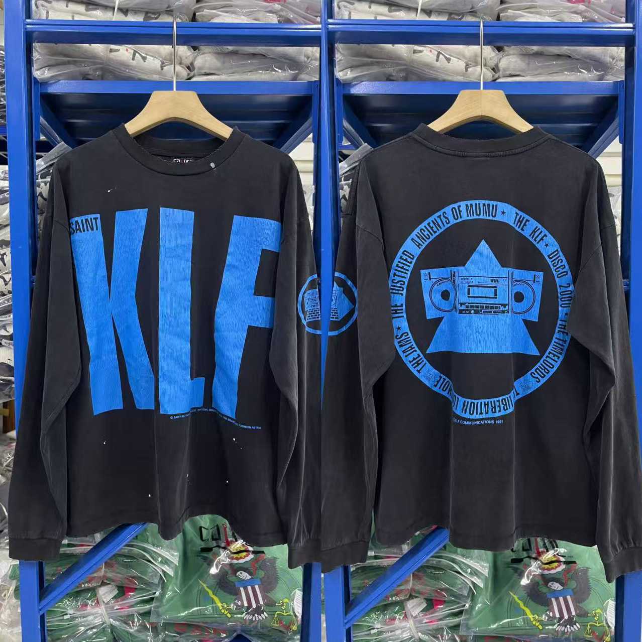 Saint Michael KLF Long-sleeve T-shirt - DopestKickz