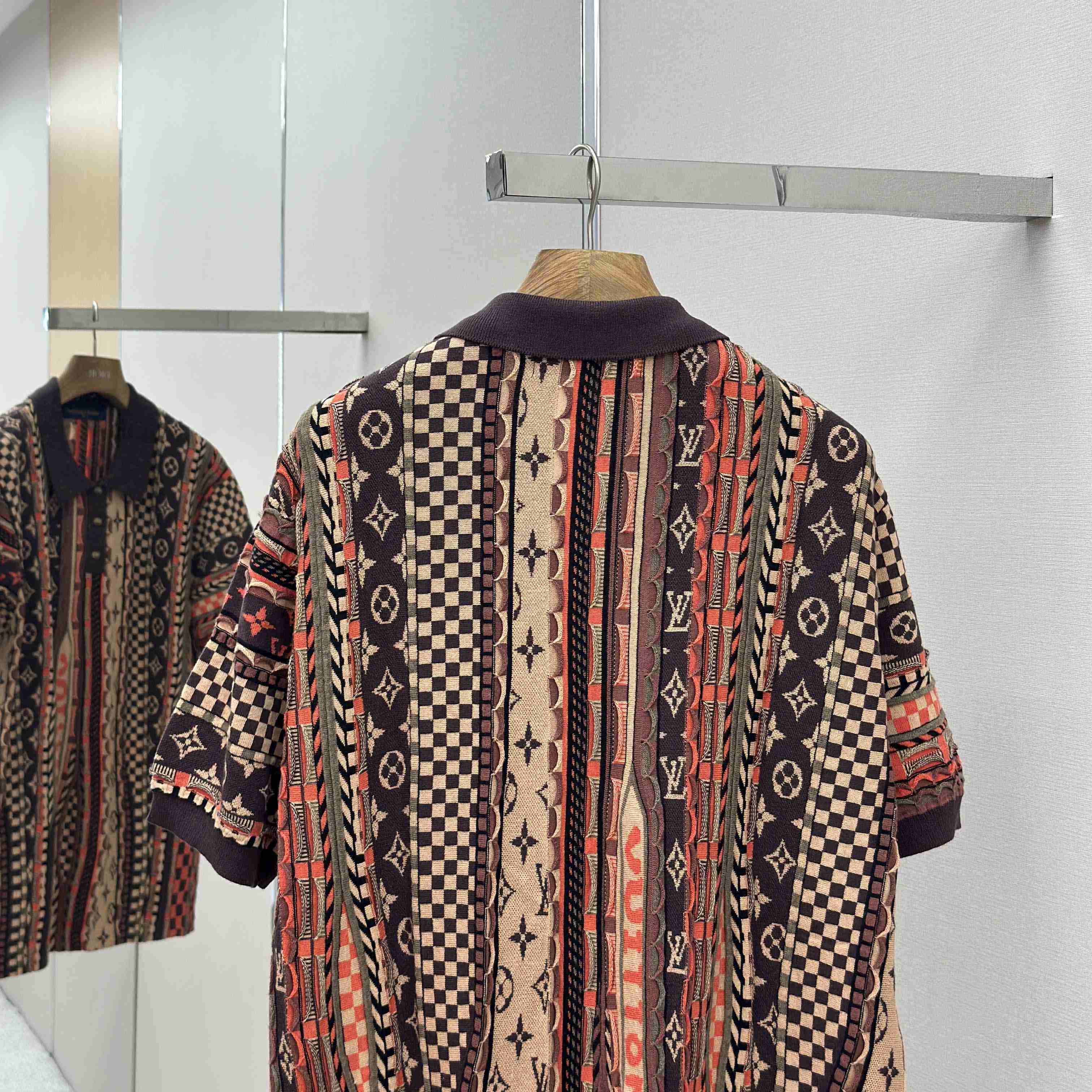 Louis Vuitton Short-Sleeved Polo Shirt - DopestKickz