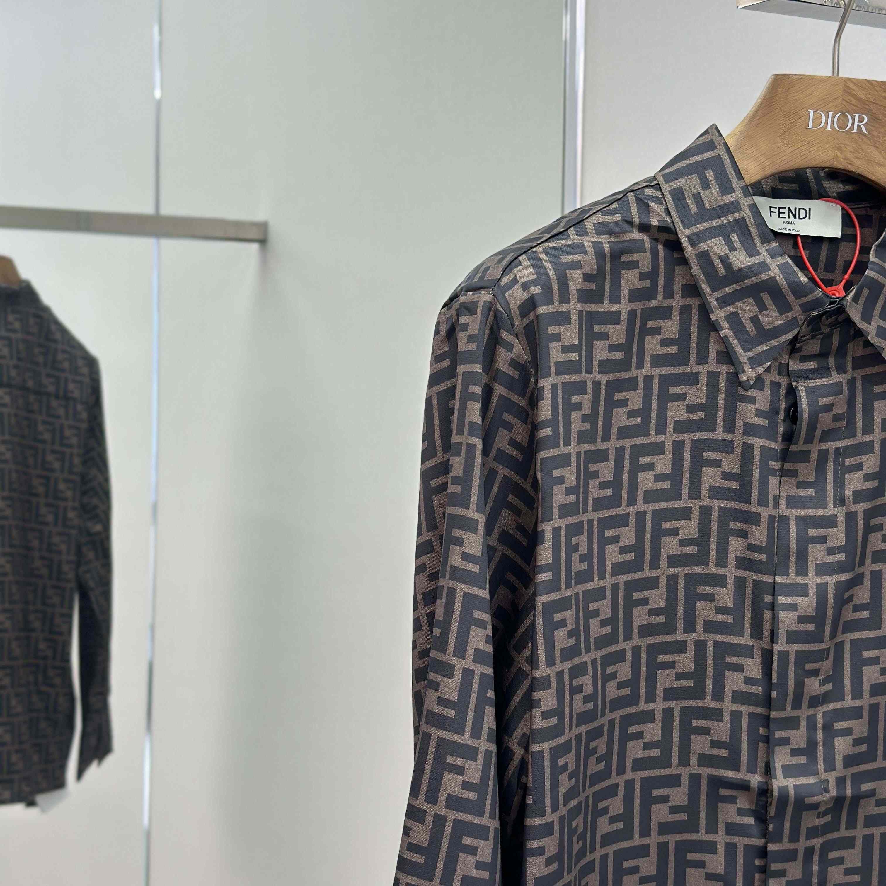 Fendi Silk Shirt  - DopestKickz