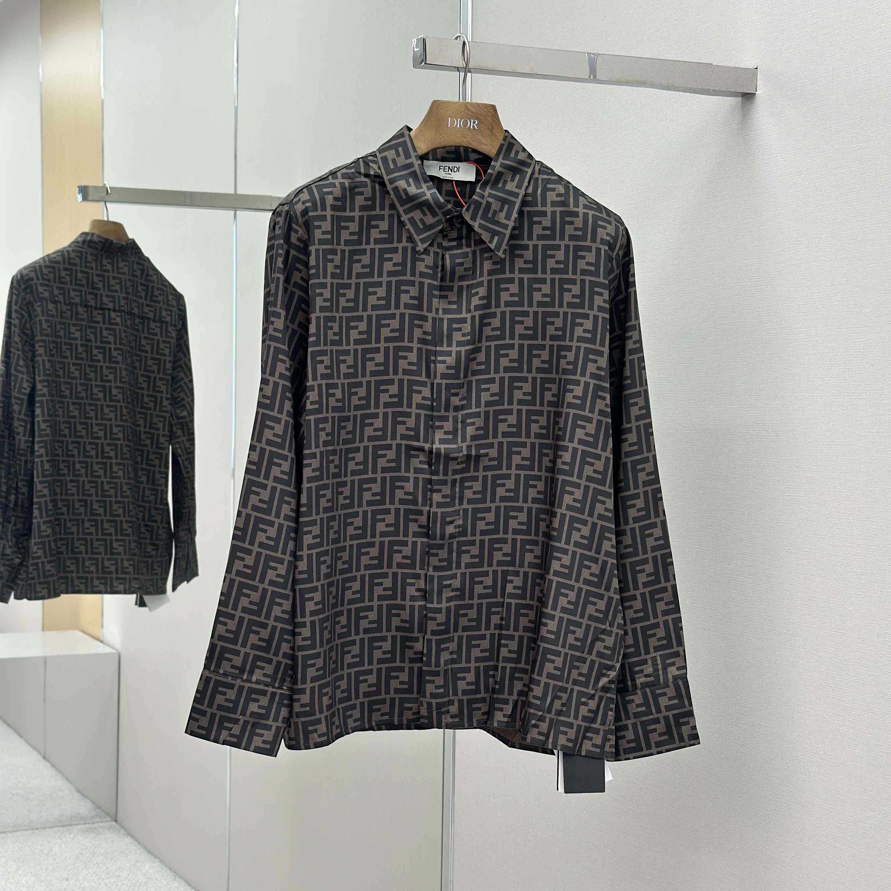 Fendi Silk Shirt  - DopestKickz