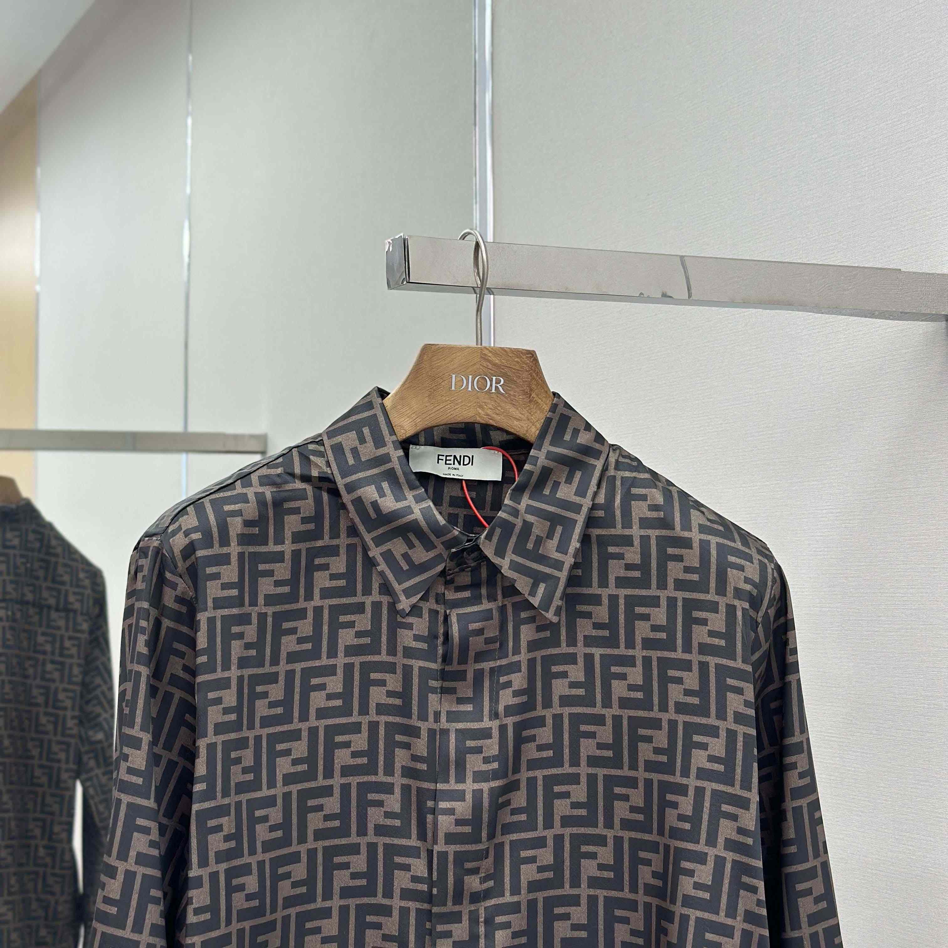 Fendi Silk Shirt  - DopestKickz