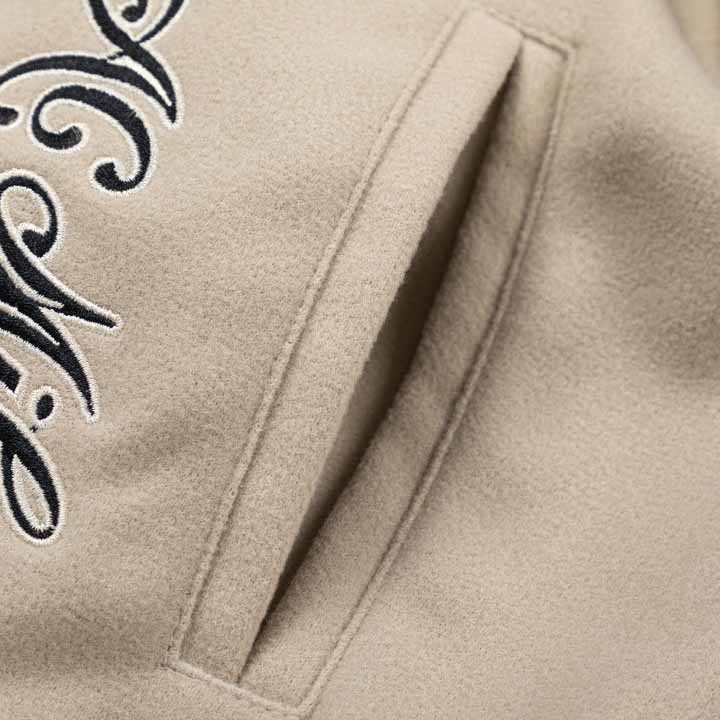 Off-White AC Milan Patch Varsity Jacket - DopestKickz