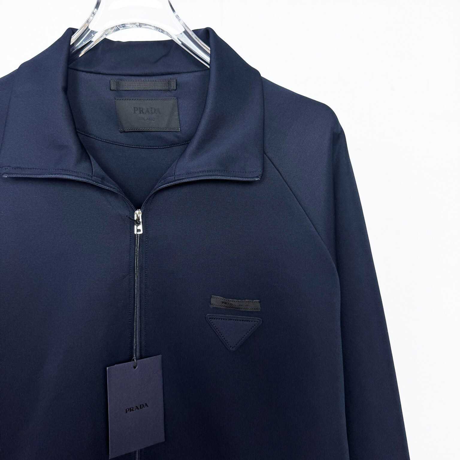 Prada Zippered Technical Fabric Jacket - DopestKickz