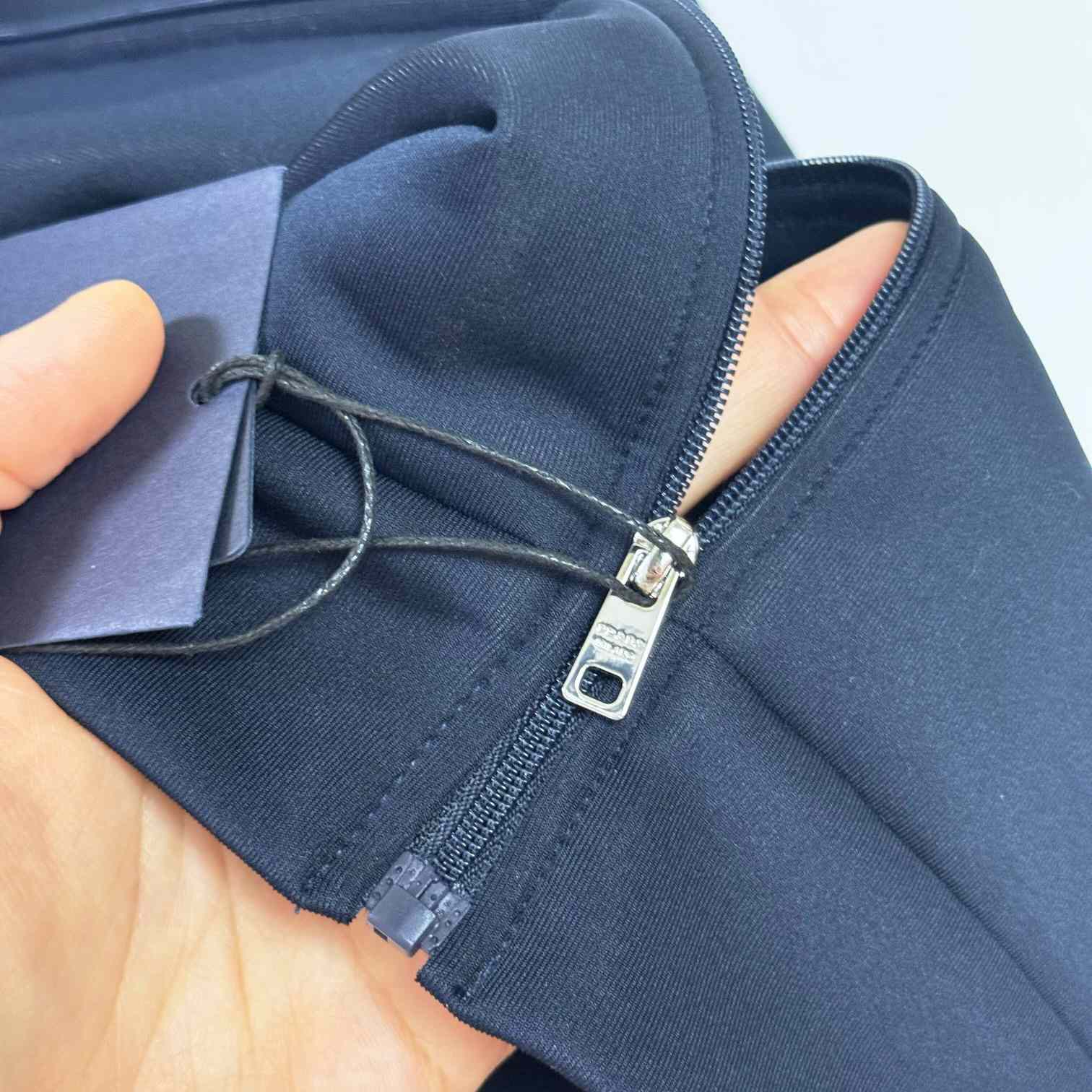 Prada Zippered Technical Fabric Jacket - DopestKickz