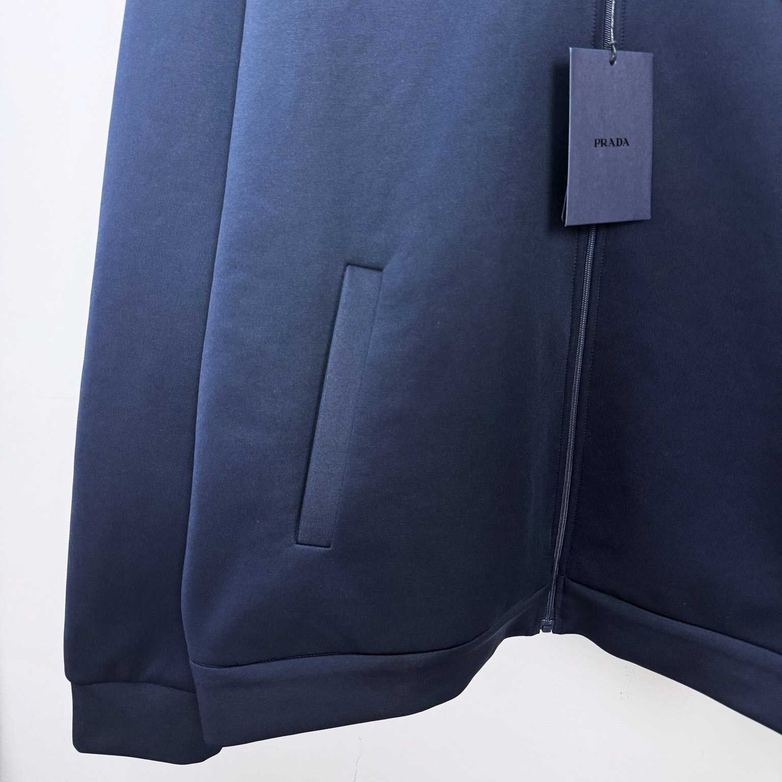 Prada Zippered Technical Fabric Jacket - DopestKickz