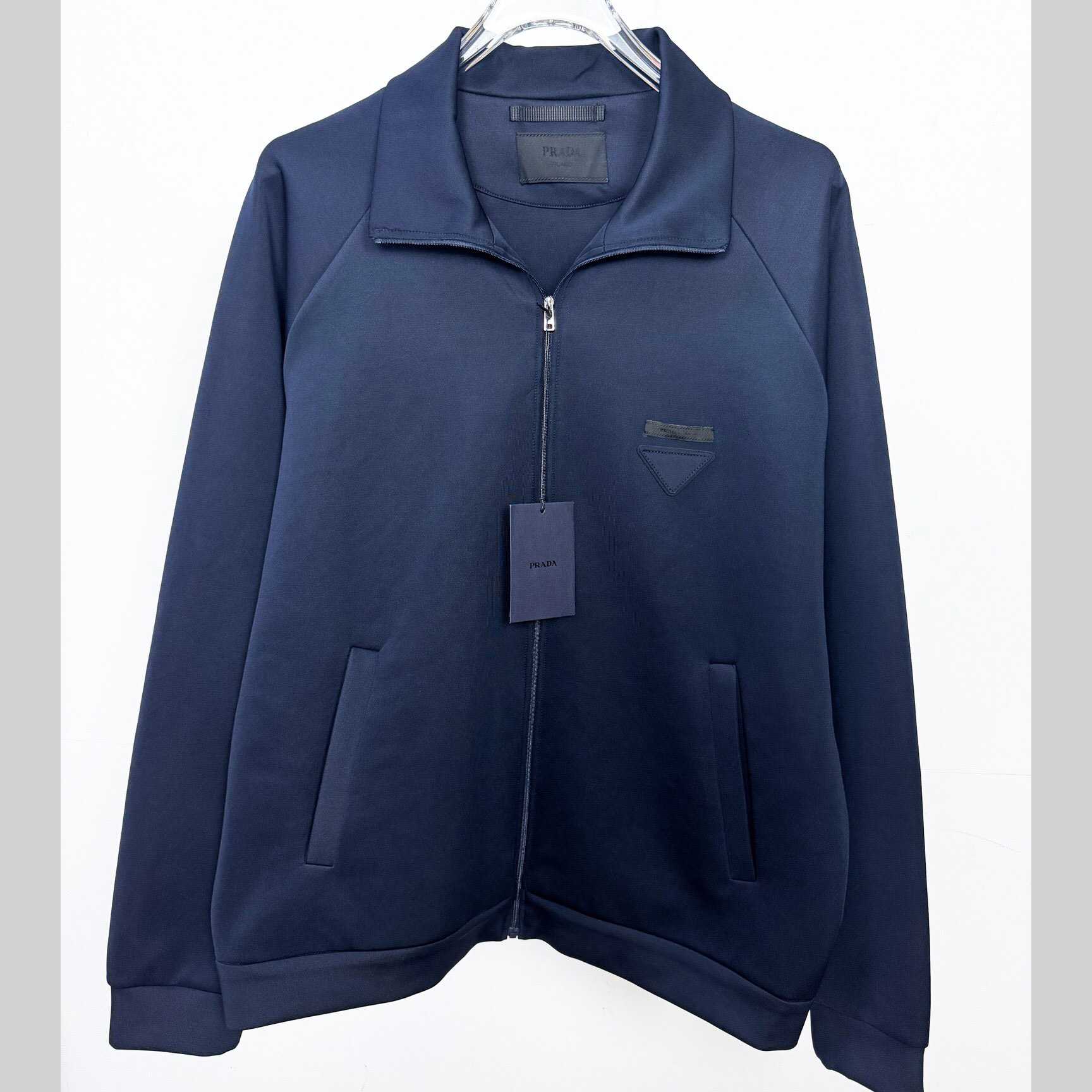 Prada Zippered Technical Fabric Jacket - DopestKickz