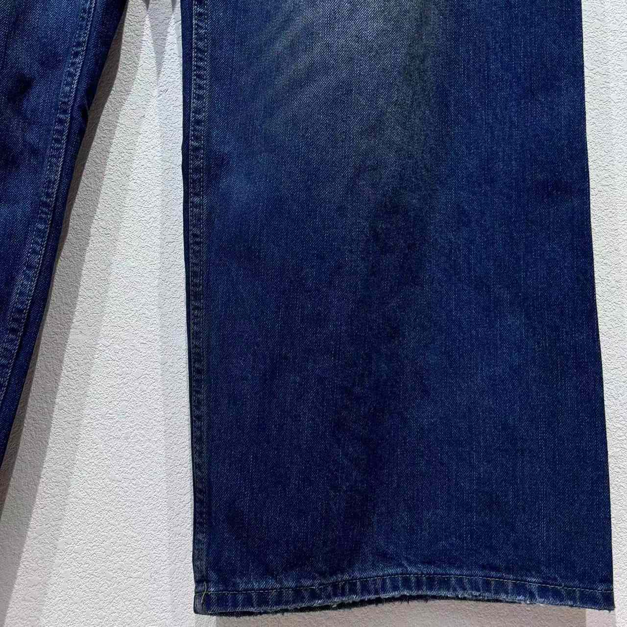 Balenciaga Baggy Pants In Blue Denim - DopestKickz
